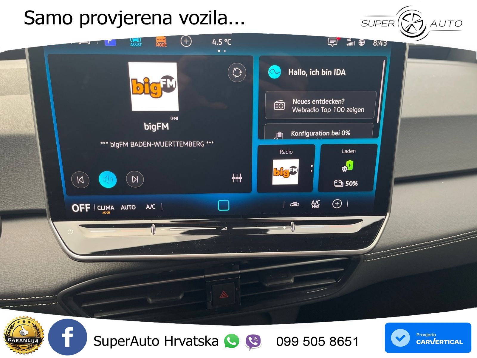 Volkswagen ID.3 Pure 55 kWh (170 KS)
