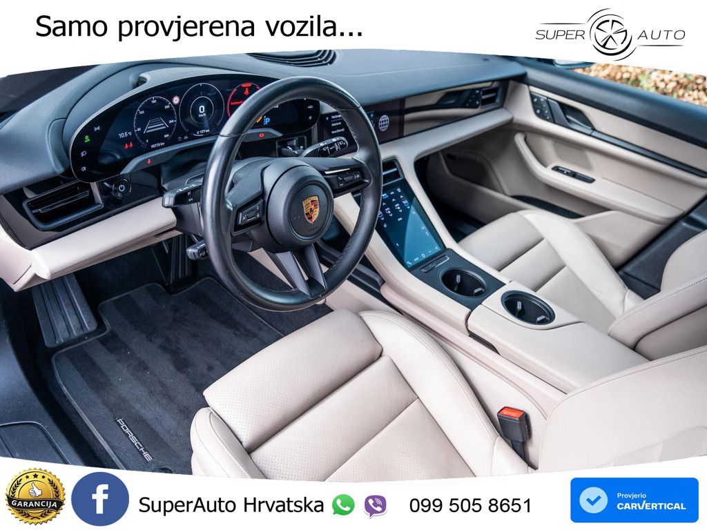 Porsche Taycan Sport Turismo Performance Plus 93.4 kWh (476 KS) LED+GR SJED+ACC