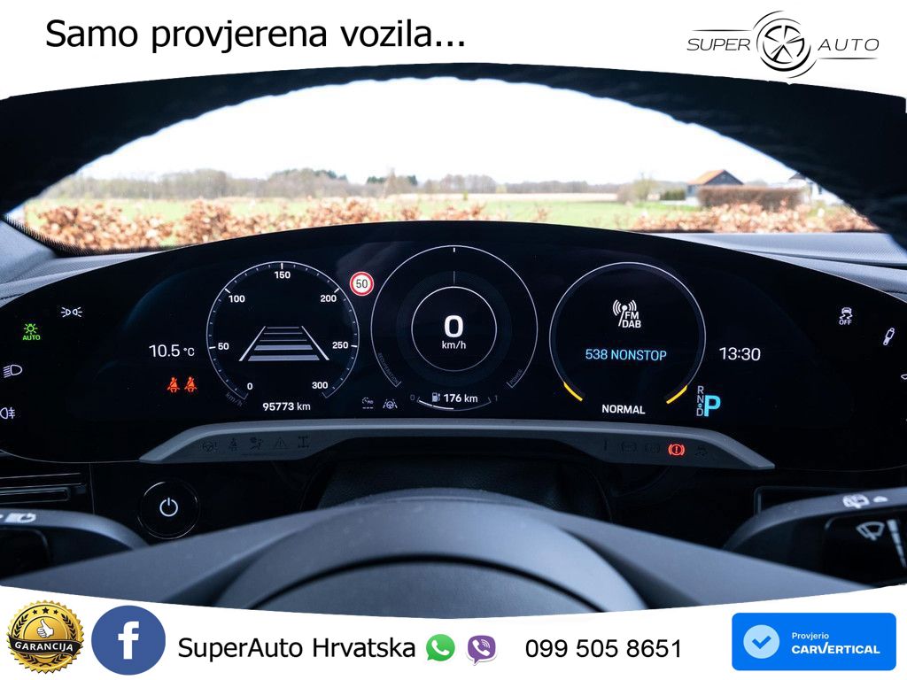 Porsche Taycan Sport Turismo Performance Plus 93.4 kWh (476 KS) LED+GR SJED+ACC