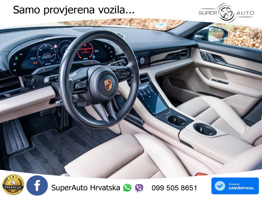 Porsche Taycan Sport Turismo Performance Plus 93.4 kWh (476 KS) LED+GR SJED+ACC