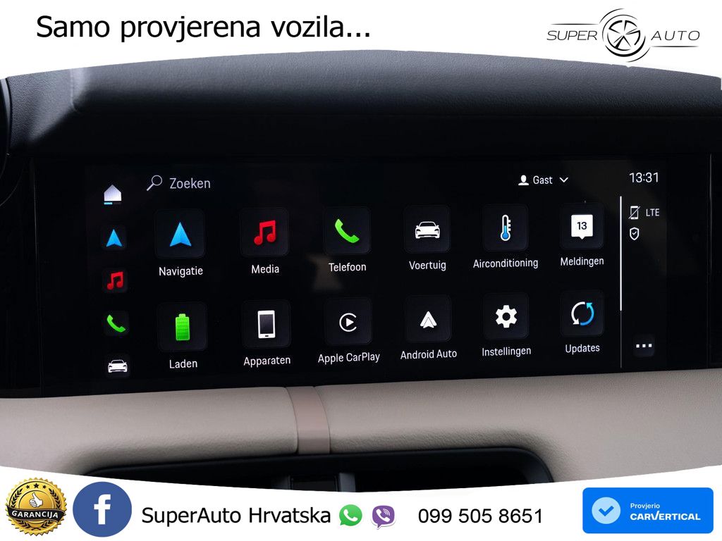 Porsche Taycan Sport Turismo Performance Plus 93.4 kWh (476 KS) LED+GR SJED+ACC