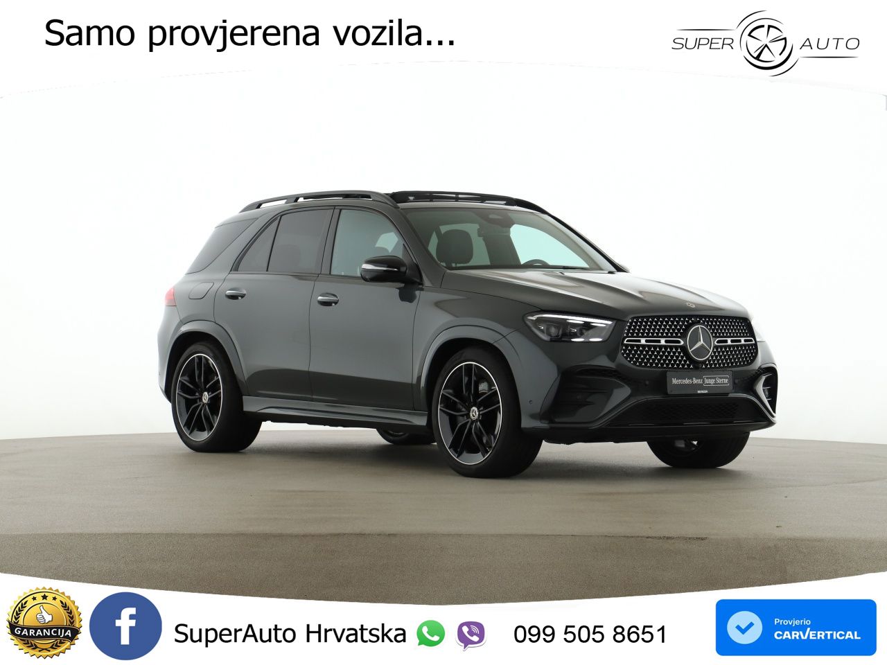 Mercedes GLE 450d (367 KS) EQ Boost 4MATIC 9G-TRONIC AMG LED+GR SJED+ACC