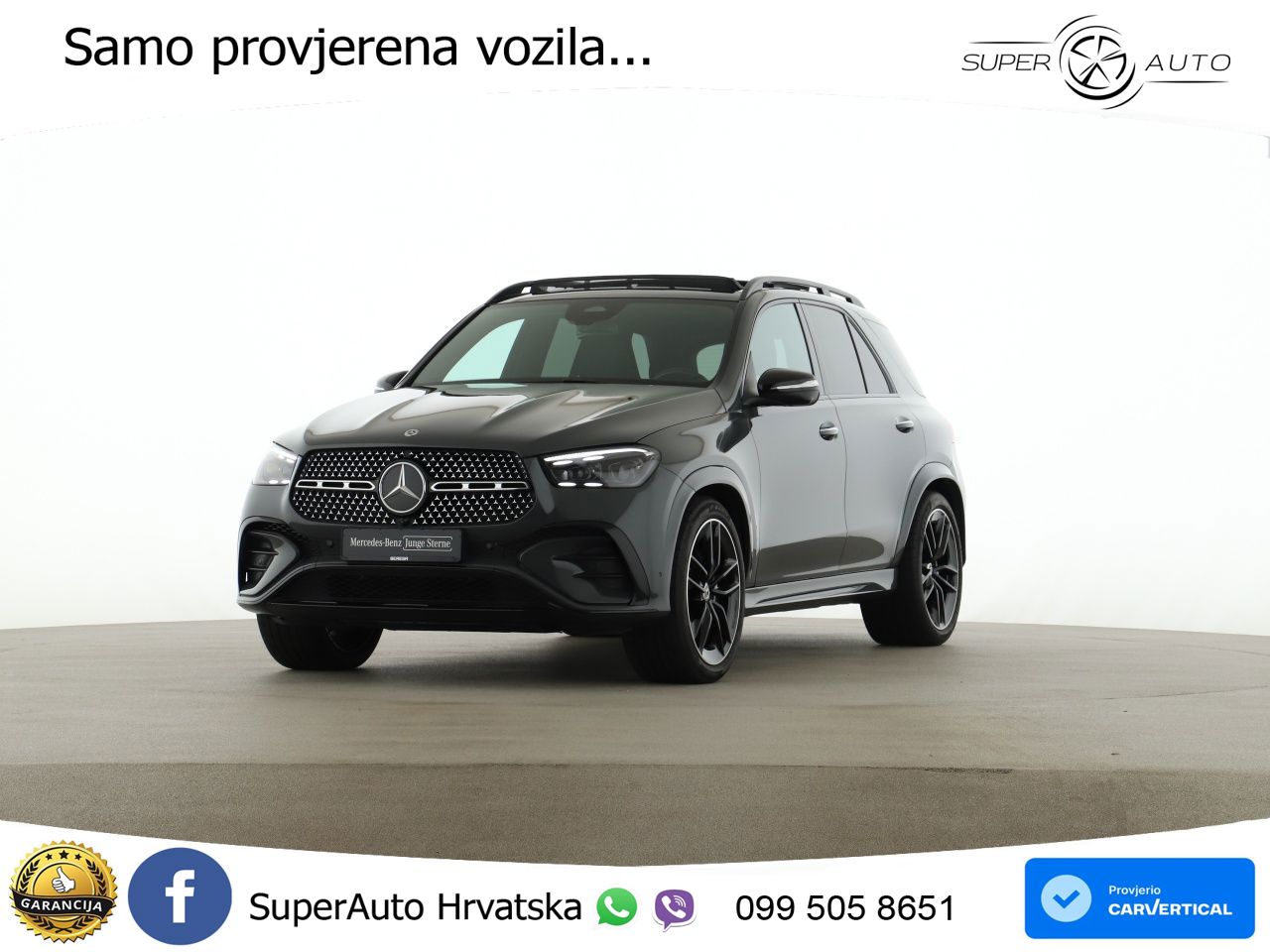 Mercedes GLE 450d (367 KS) EQ Boost 4MATIC 9G-TRONIC AMG LED+GR SJED+ACC