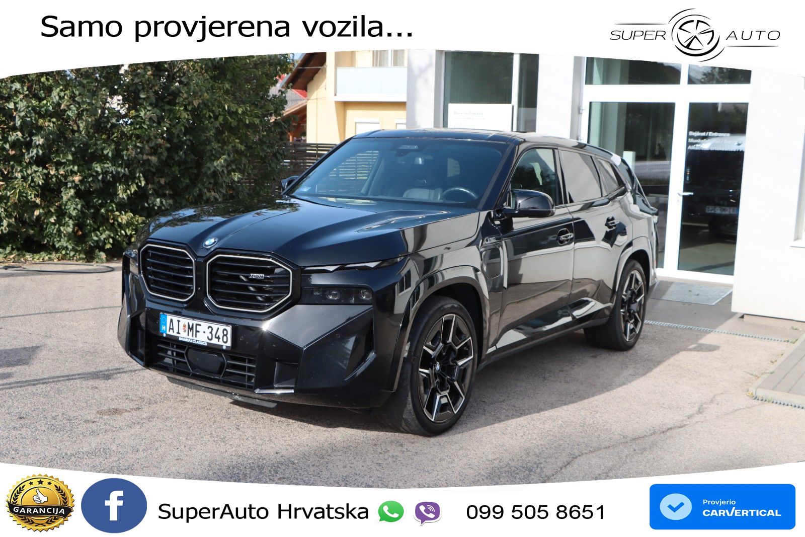 BMW XM 50e (476 KS) M xDrive M Steptronic LED+GR SJED+ACC