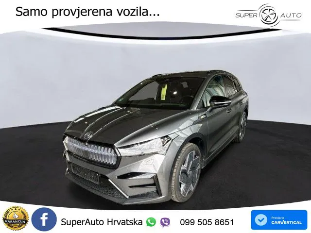 Škoda Enyaq iV RS 82 kWh (340 KS) AWD LED+GR SJED+ACC