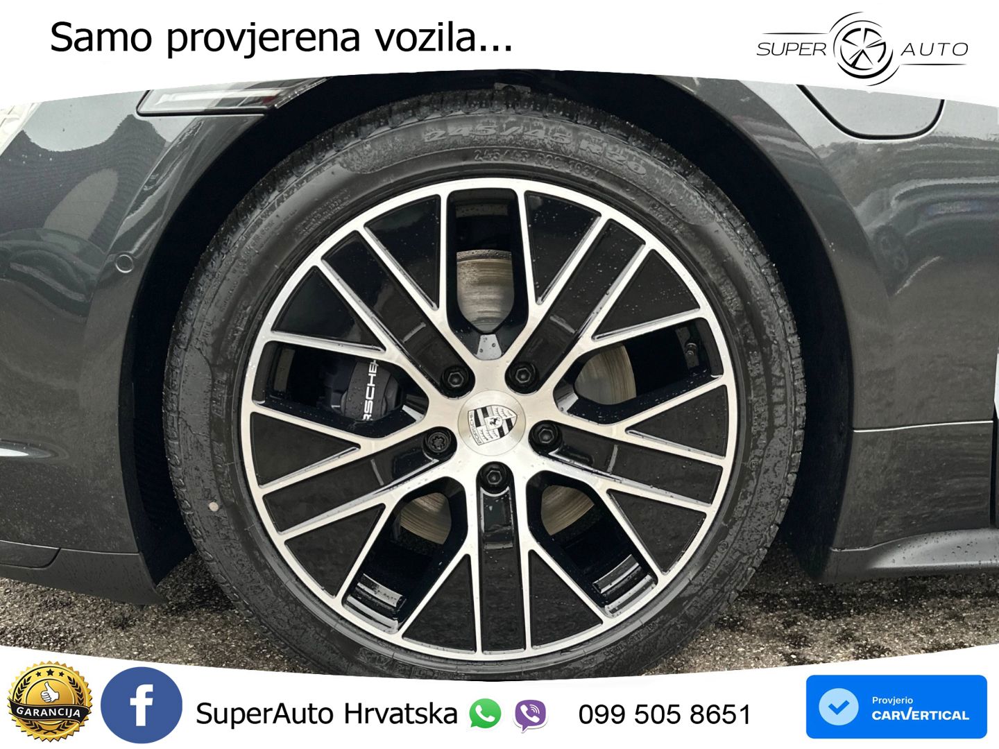 Porsche Taycan Sport Turismo 105 kWh (435 KS)