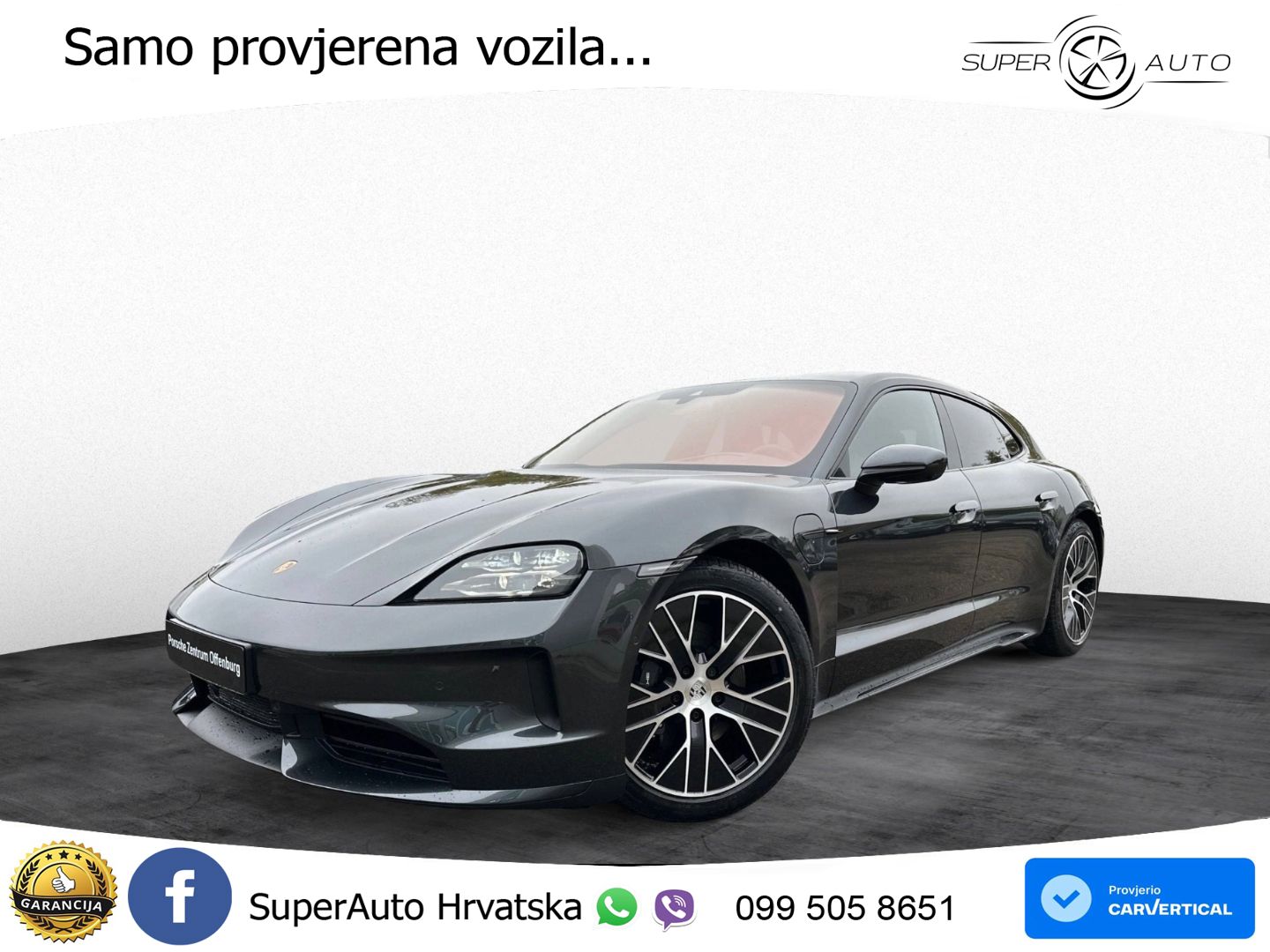 Porsche Taycan Sport Turismo 105 kWh (435 KS)