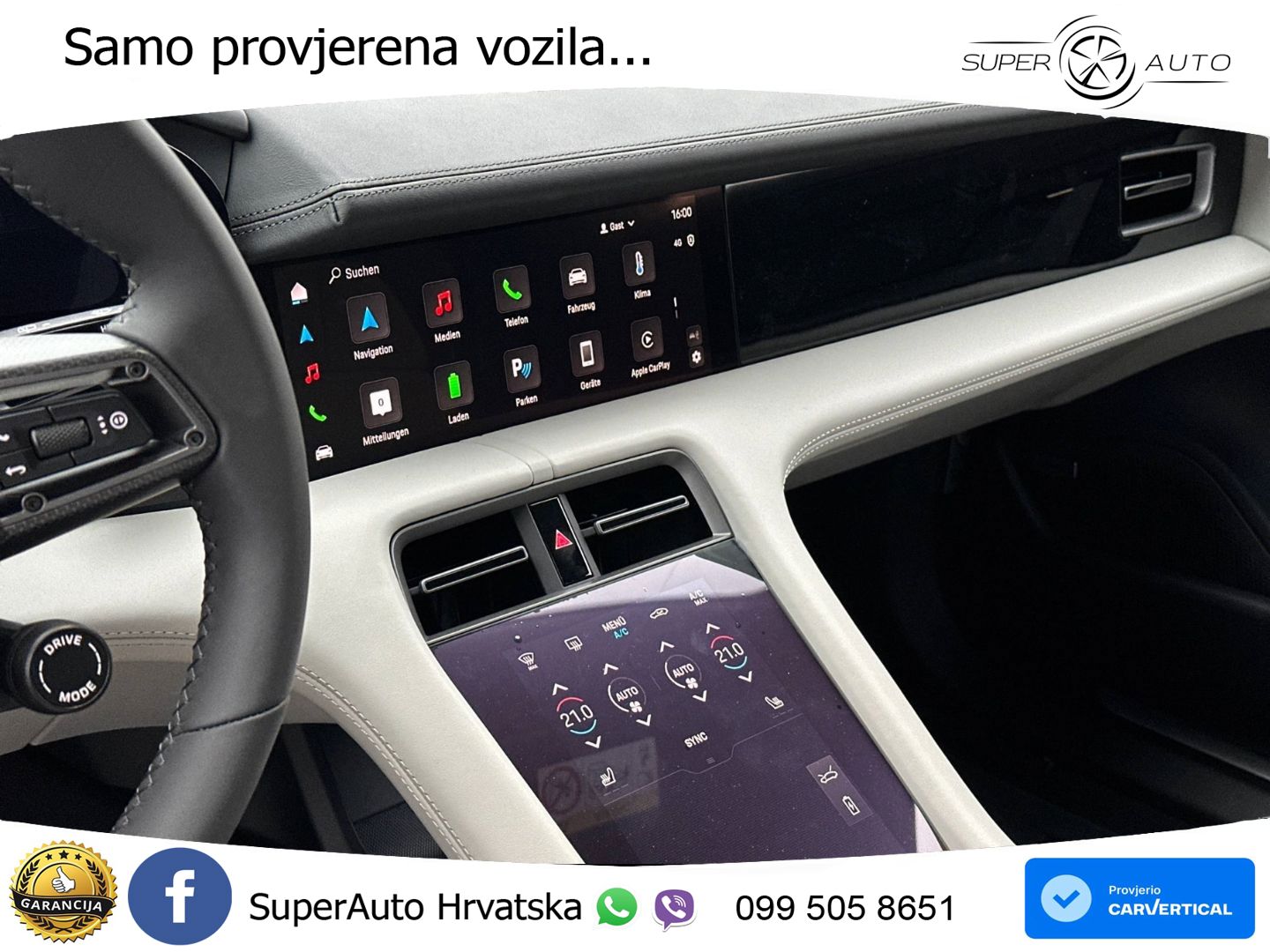 Porsche Taycan Sport Turismo 105 kWh (435 KS)