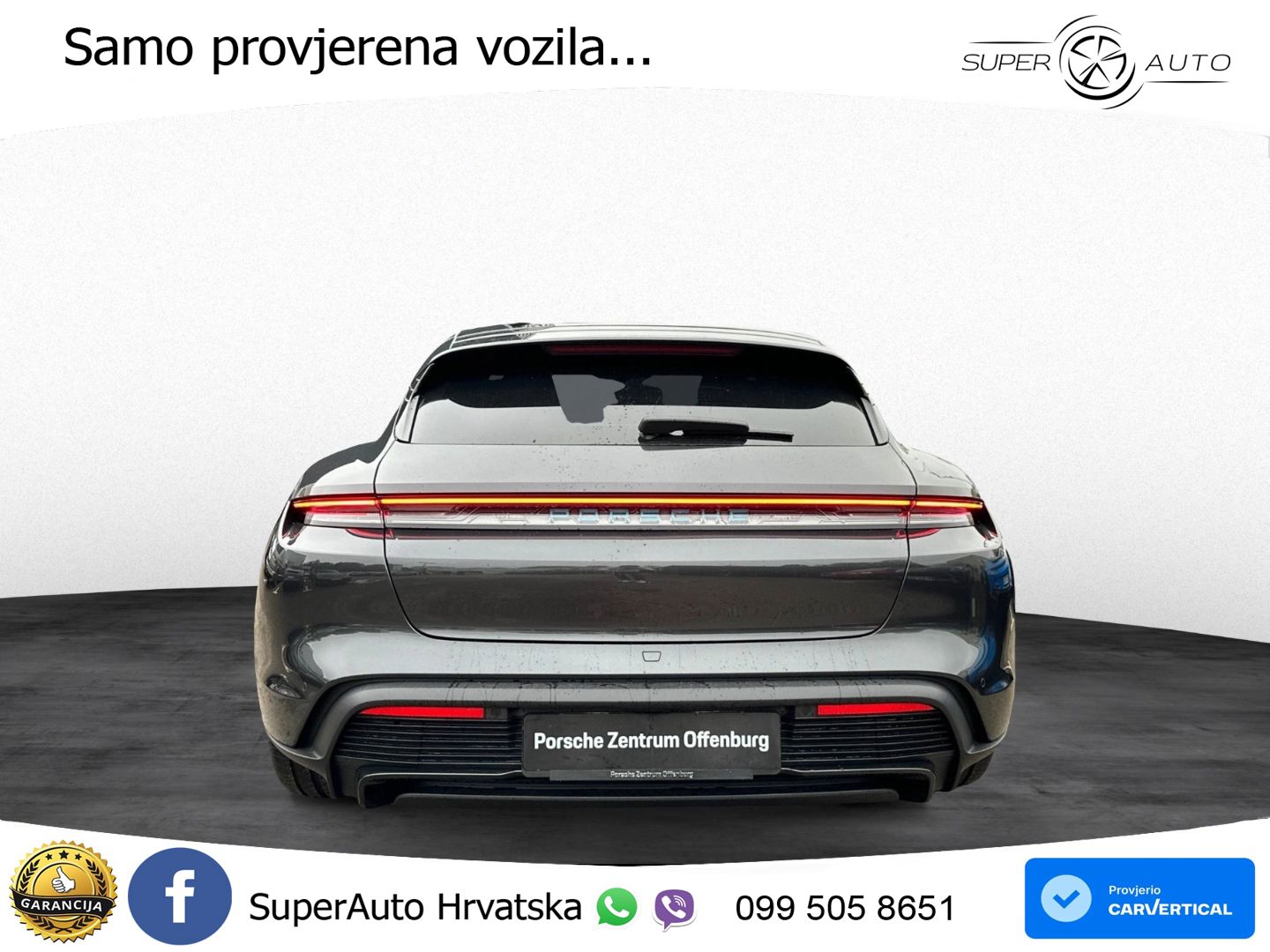 Porsche Taycan Sport Turismo 105 kWh (435 KS)