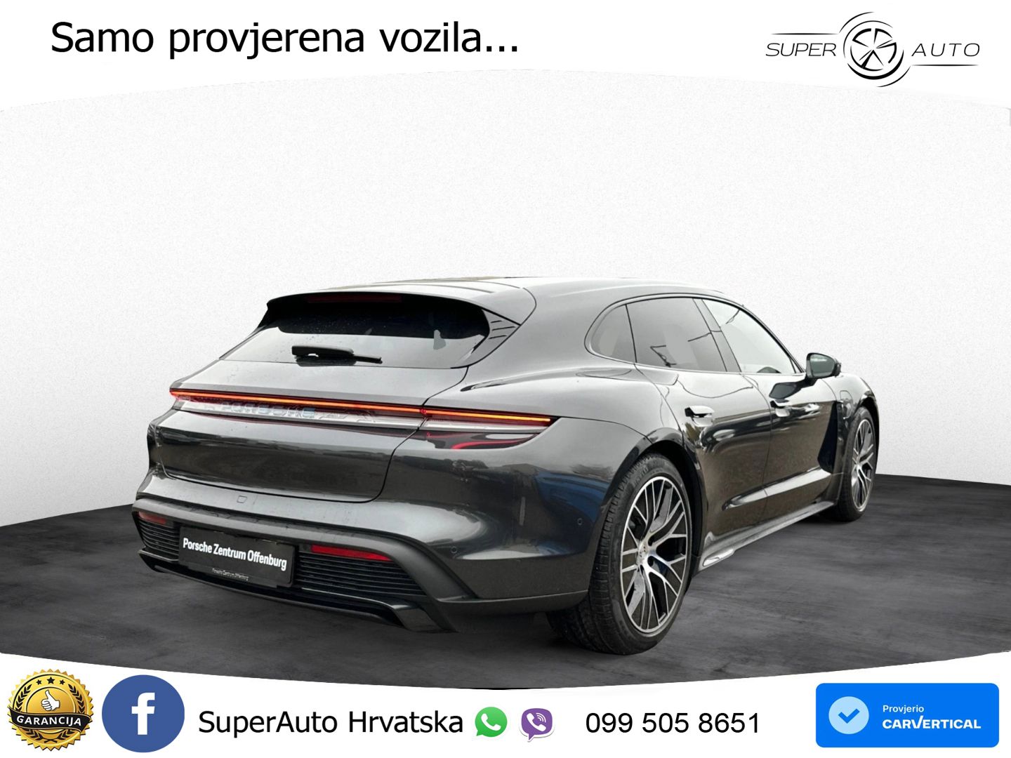 Porsche Taycan Sport Turismo 105 kWh (435 KS)