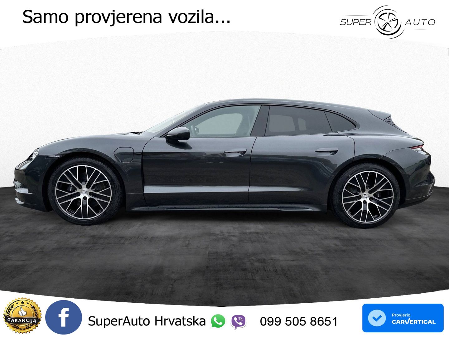 Porsche Taycan Sport Turismo 105 kWh (435 KS)