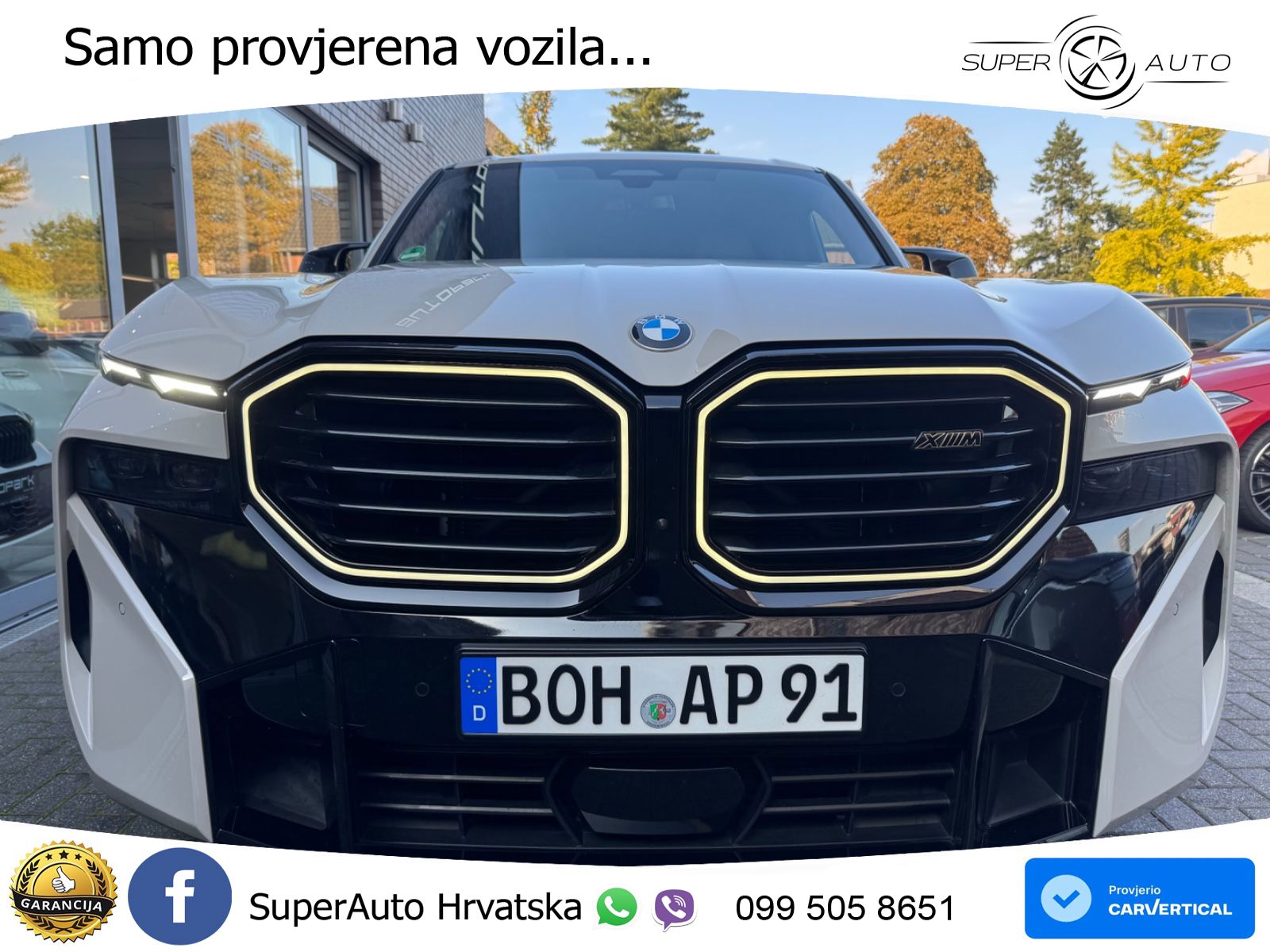 BMW XM 4.4 V8 (653 KS) xDrive Steptronic LED+GR SJED+ACC