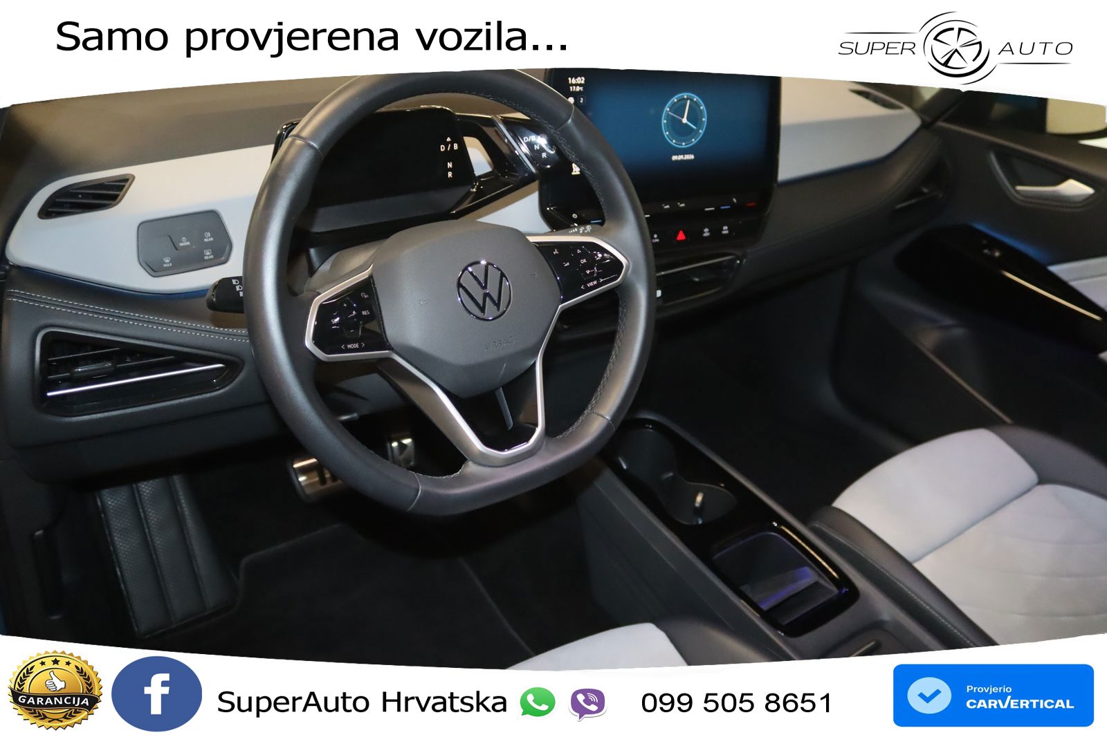 Volkswagen ID.3 Pro 62 kWh (204 KS) LED+GR SJED+ACC
