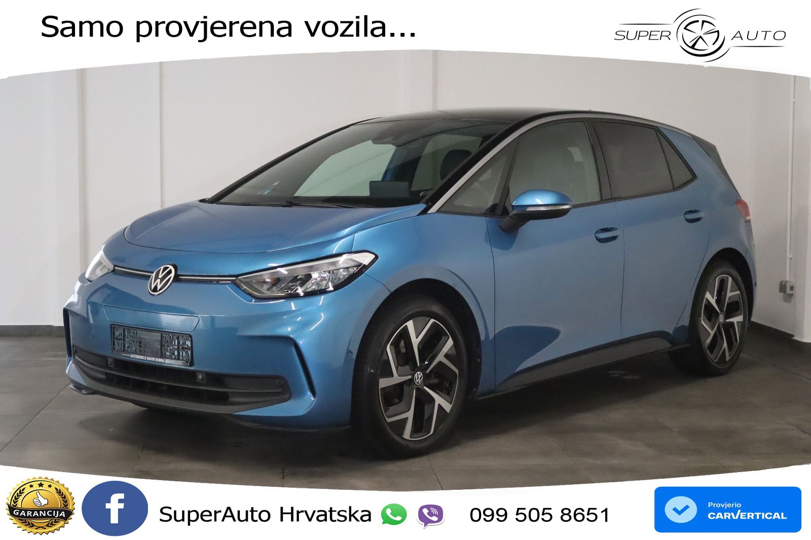 Volkswagen ID.3 Pro 62 kWh (204 KS) LED+GR SJED+ACC