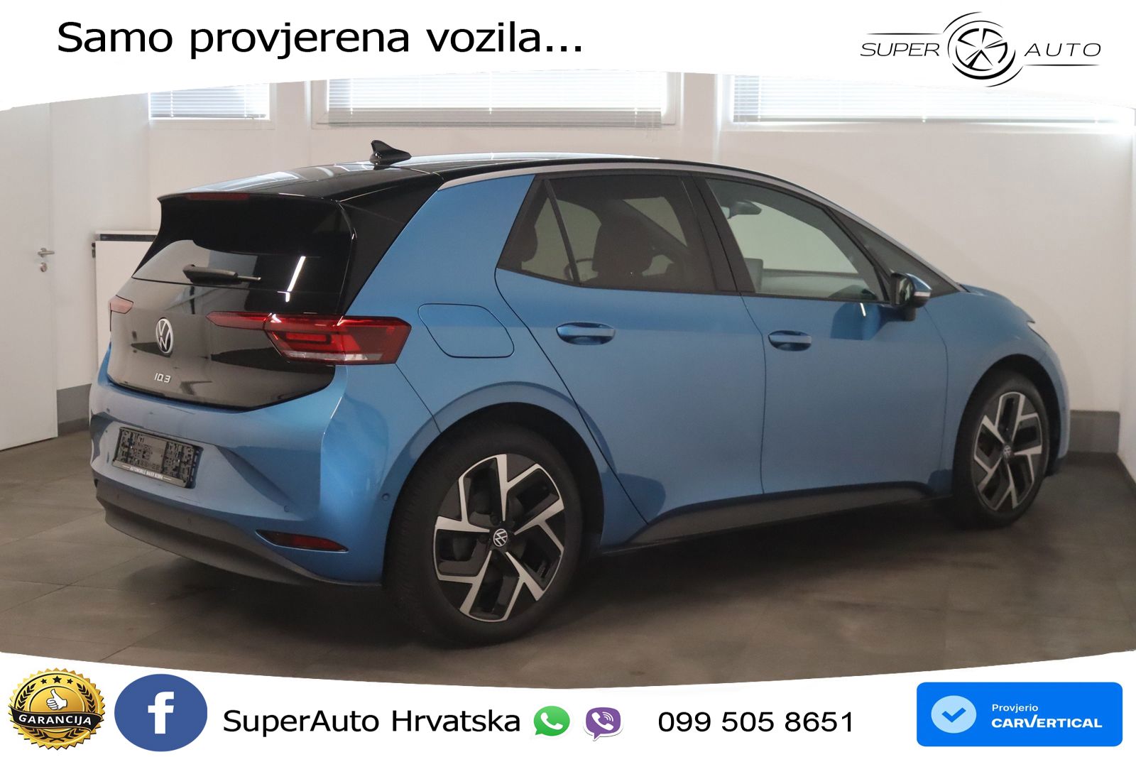 Volkswagen ID.3 Pro 62 kWh (204 KS) LED+GR SJED+ACC
