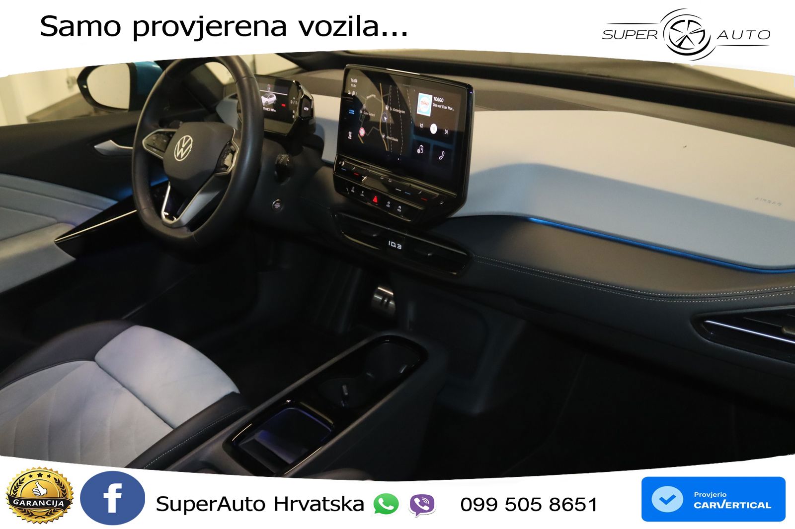 Volkswagen ID.3 Pro 62 kWh (204 KS) LED+GR SJED+ACC