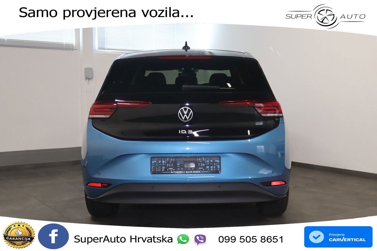 Volkswagen ID.3 Pro 62 kWh (204 KS) LED+GR SJED+ACC