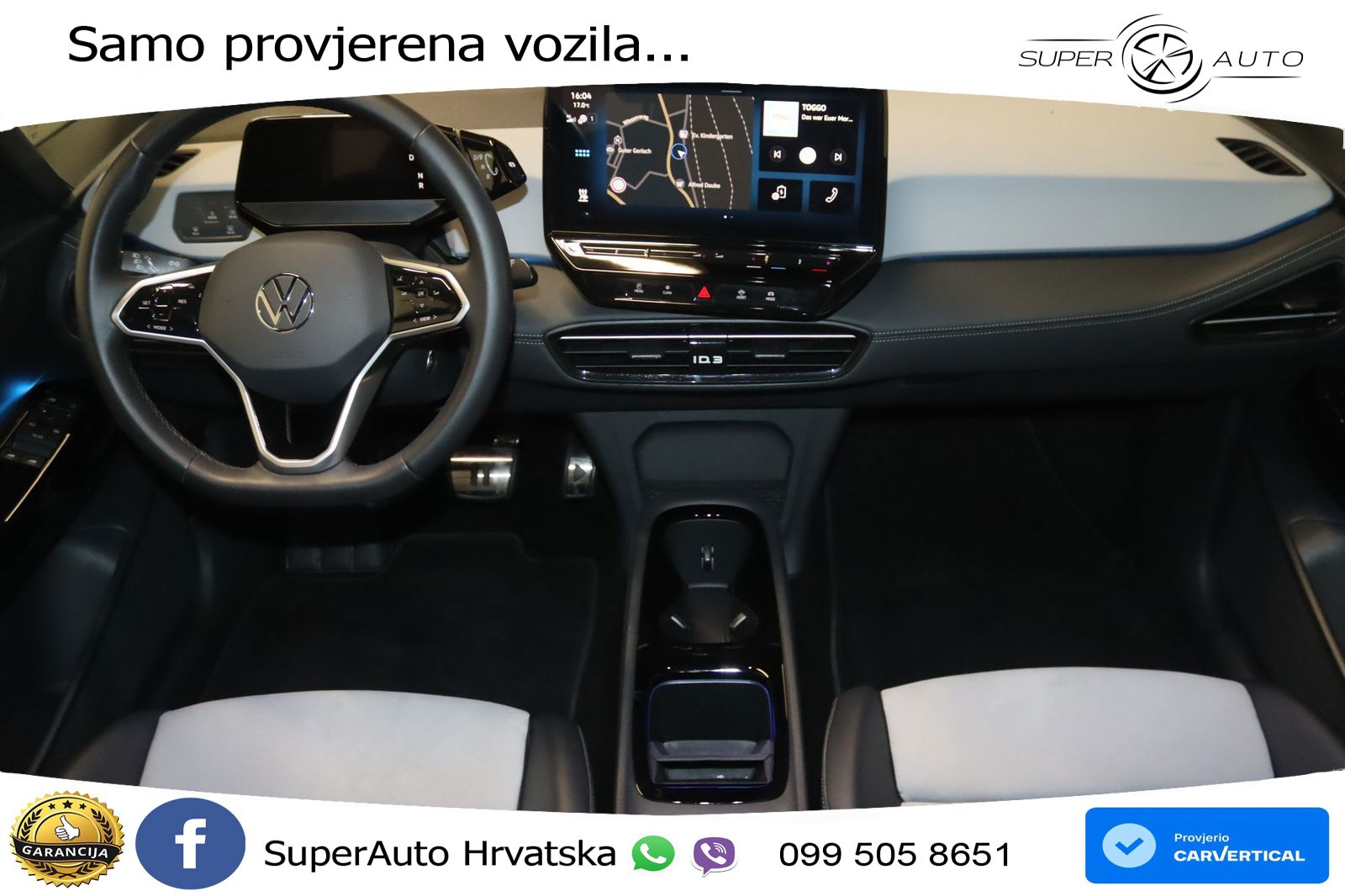 Volkswagen ID.3 Pro 62 kWh (204 KS) LED+GR SJED+ACC