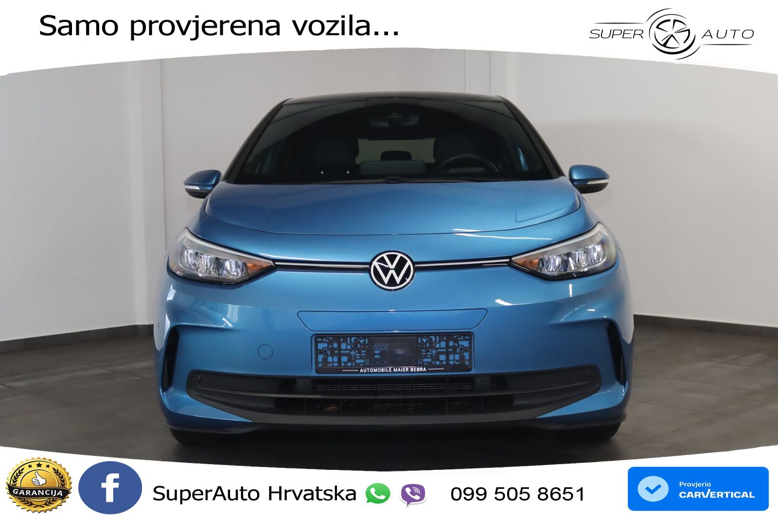 Volkswagen ID.3 Pro 62 kWh (204 KS) LED+GR SJED+ACC