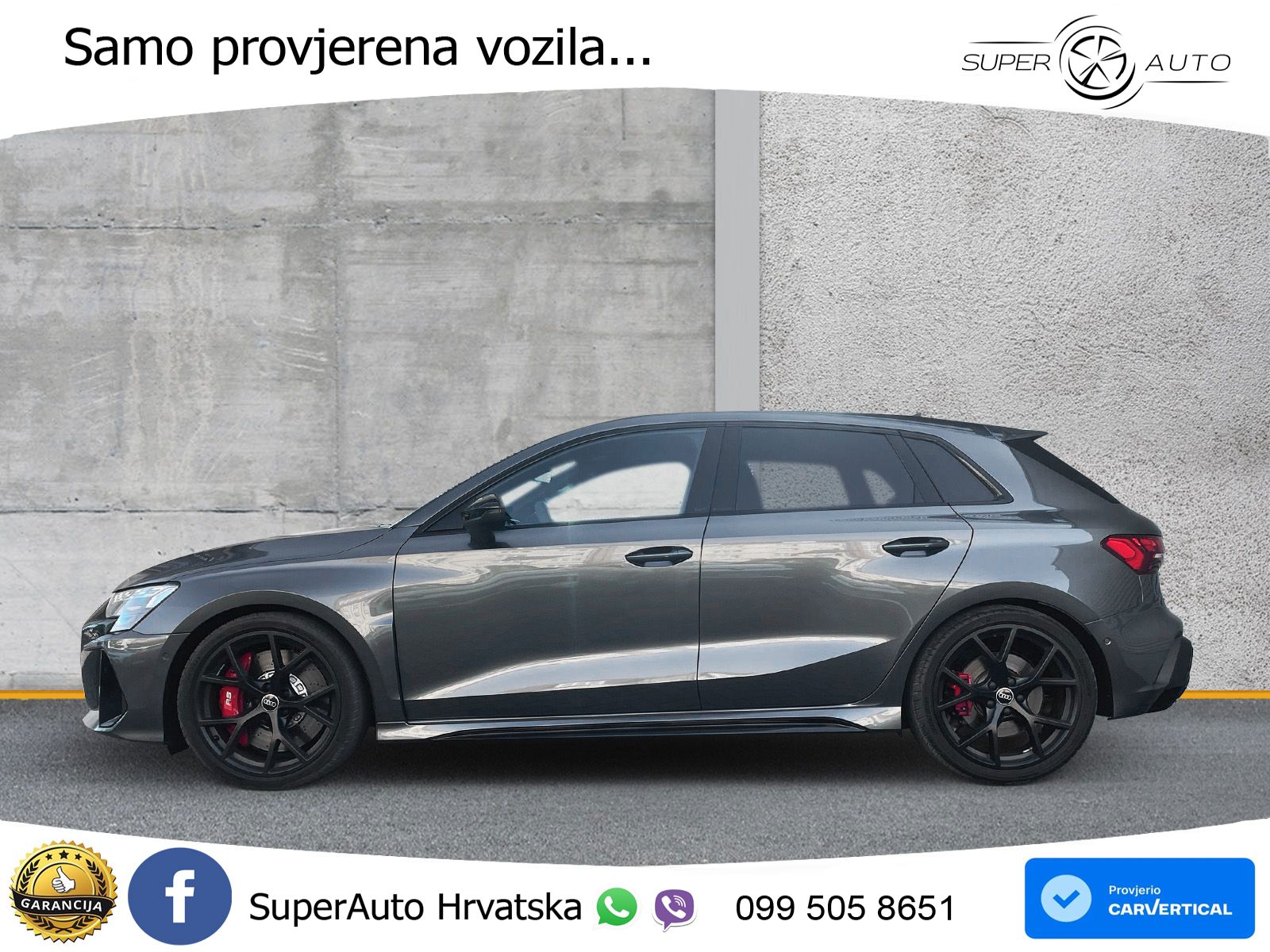 Audi RS3 Sedan 2.5 TFSI (400 KS) quattro S tronic LED+GR SJED+ACC