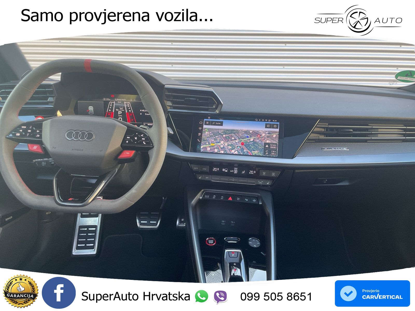 Audi RS3 Sedan 2.5 TFSI (400 KS) quattro S tronic LED+GR SJED+ACC
