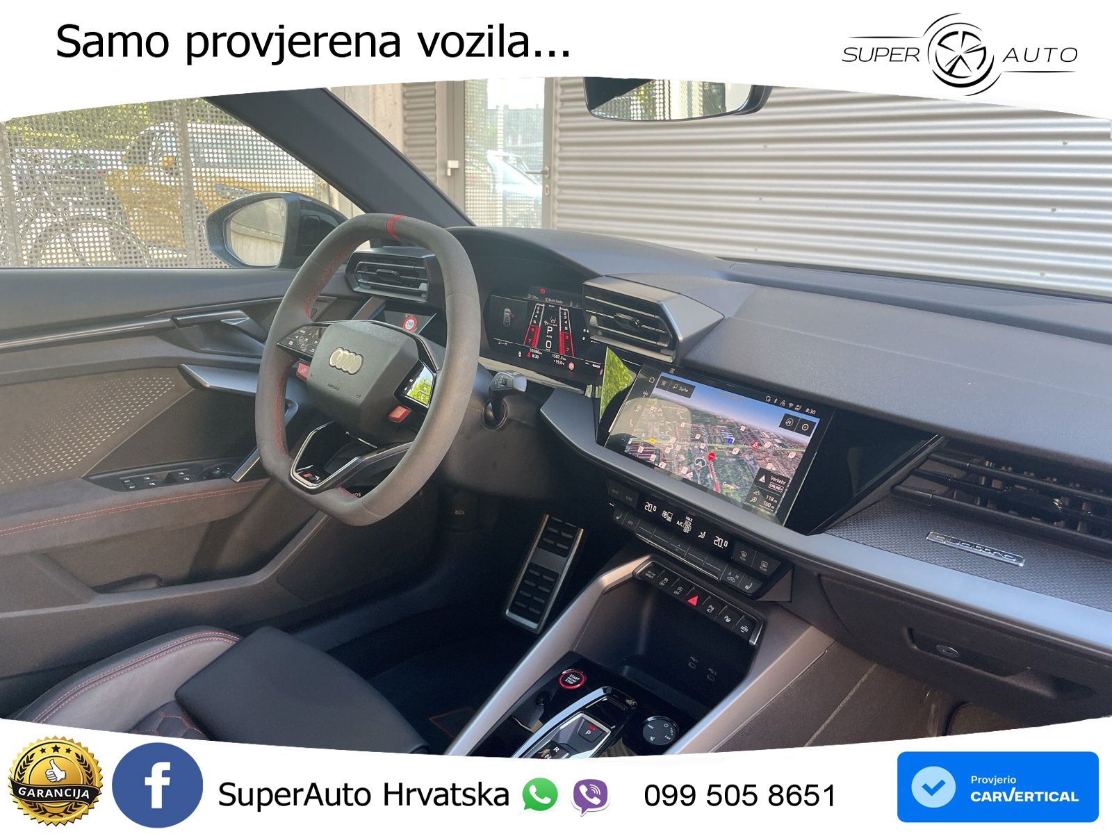 Audi RS3 Sedan 2.5 TFSI (400 KS) quattro S tronic LED+GR SJED+ACC