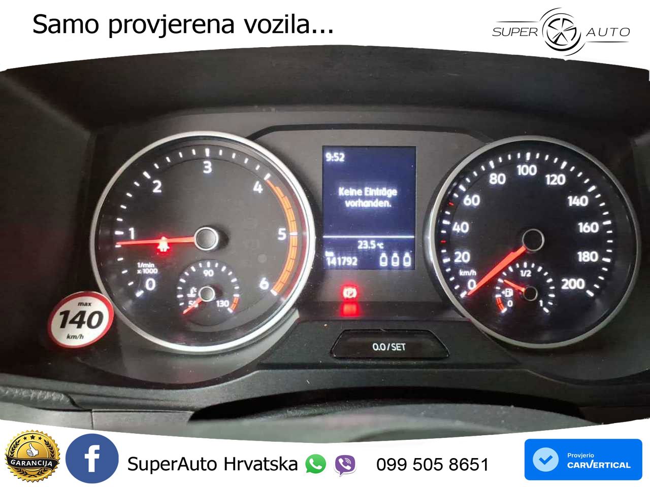 VW Crafter 140 KS