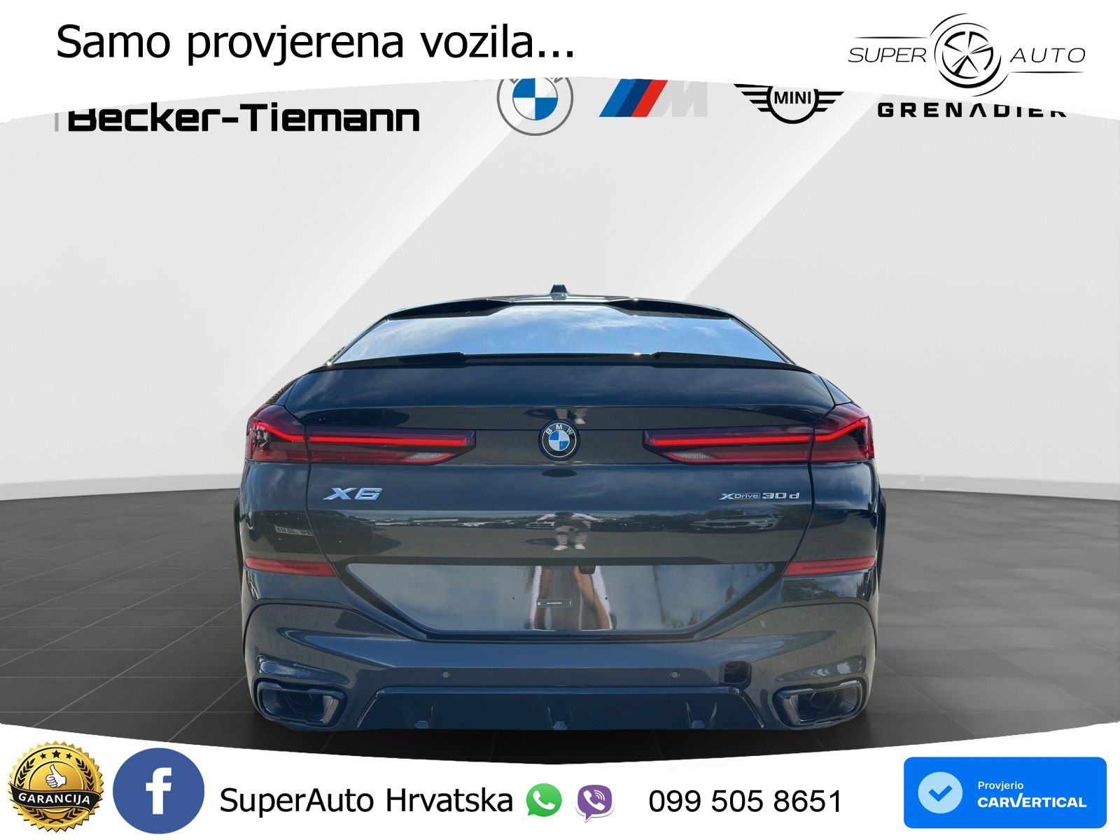 BMW X6 30d (298 KS) xDrive Steptronic LED+GR SJED+ACC