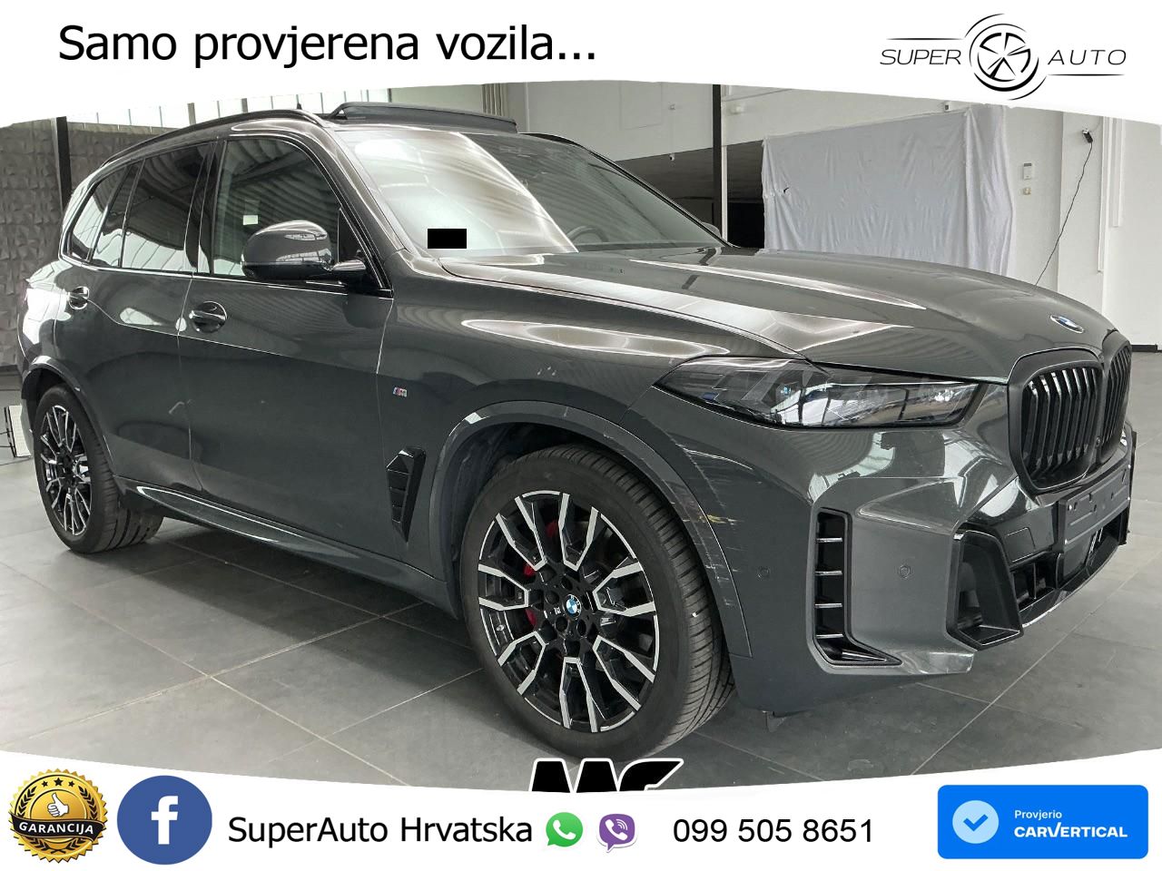 BMW X5 30d (298 KS) xDrive Steptronic M Sport ZRAČNI+ACC+GR SJED+KAM+PANO