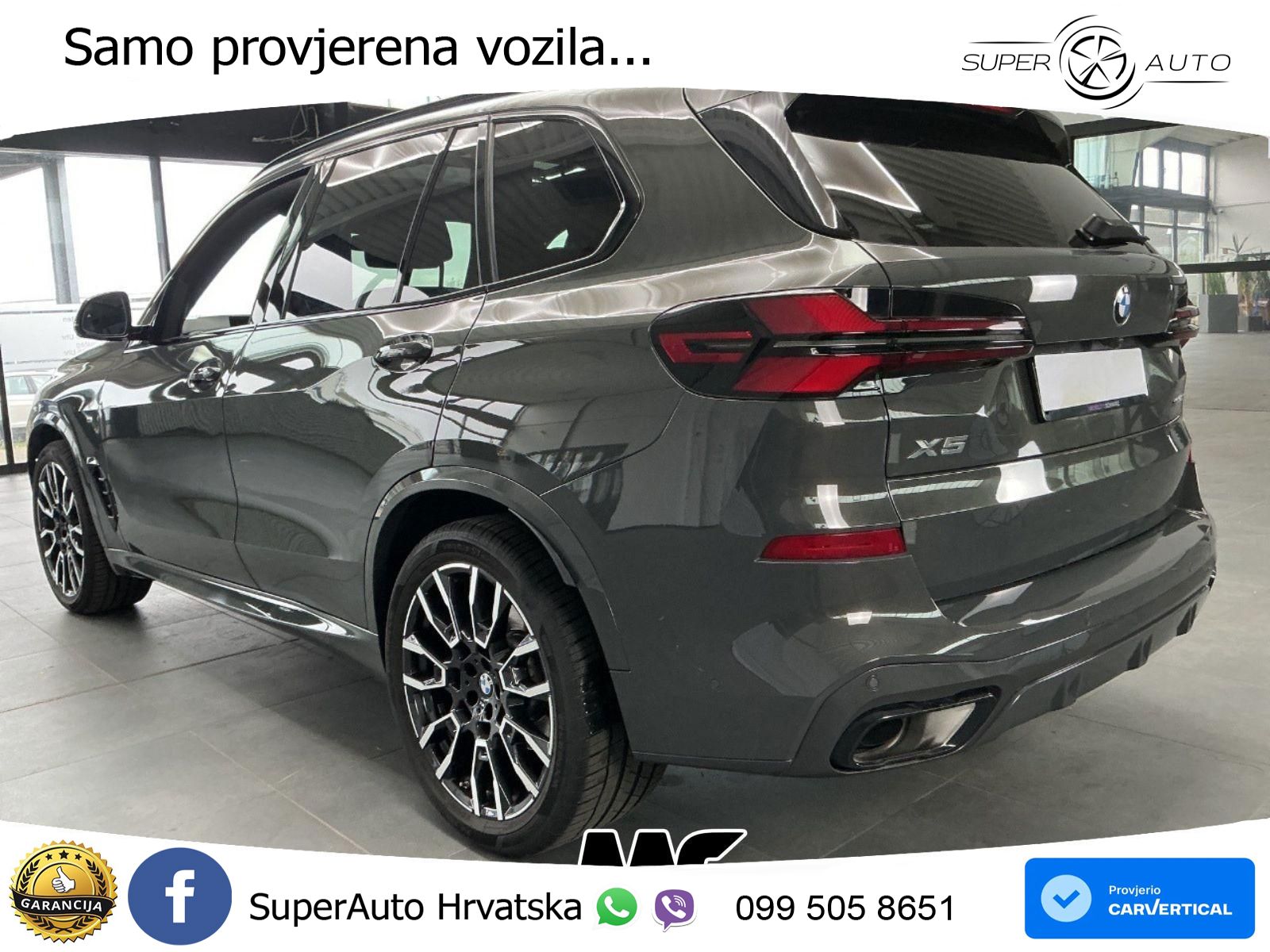BMW X5 30d (298 KS) xDrive Steptronic M Sport ZRAČNI+ACC+GR SJED+KAM+PANO