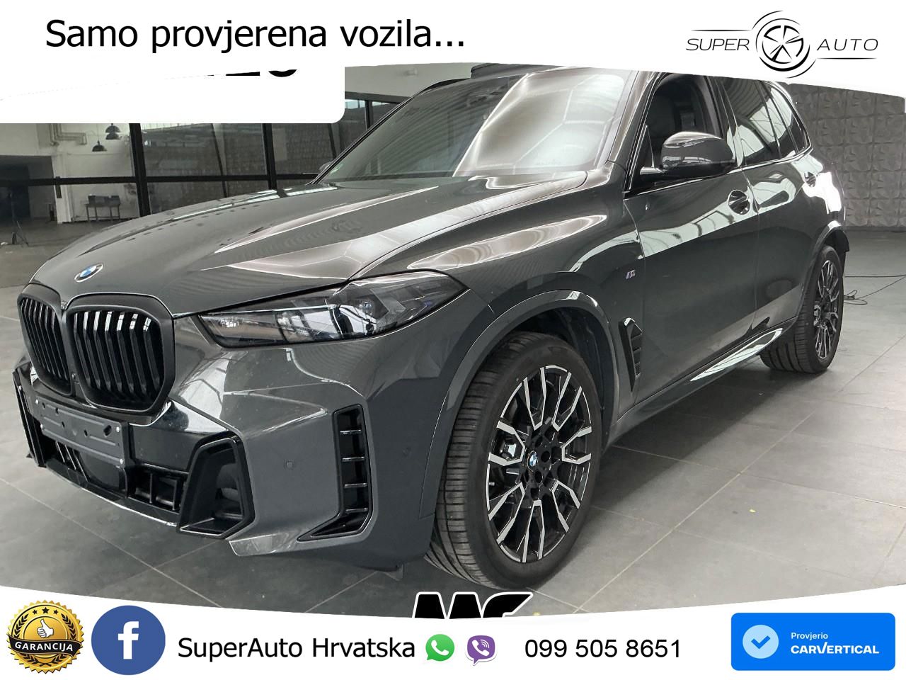 BMW X5 30d (298 KS) xDrive Steptronic M Sport ZRAČNI+ACC+GR SJED+KAM+PANO