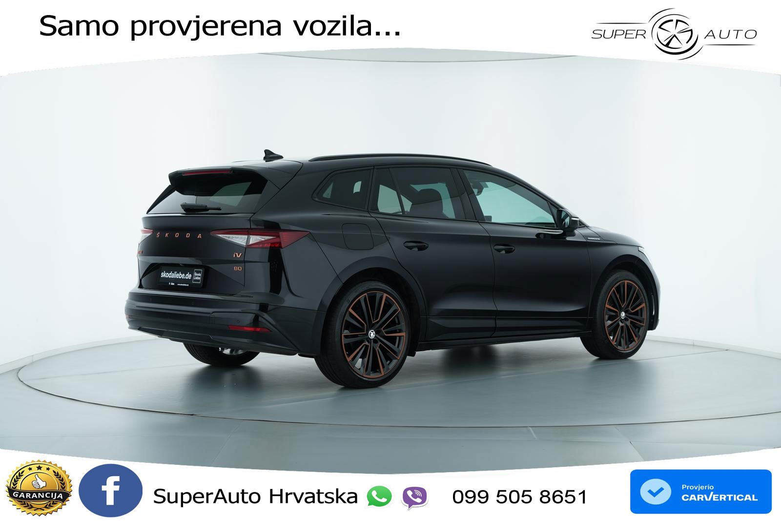 Škoda Enyaq iV 80x 82 kWh (265 KS) AWD