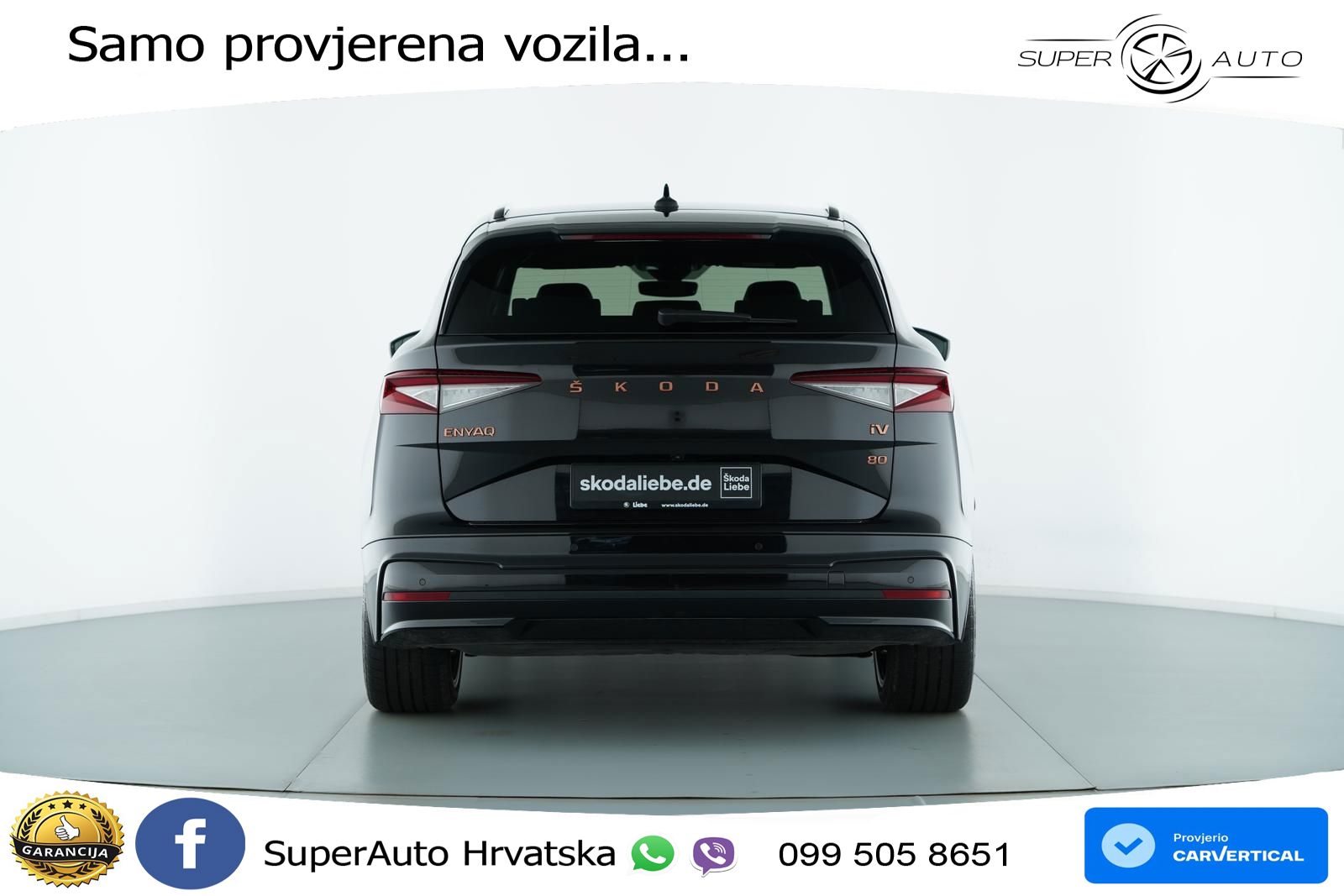 Škoda Enyaq iV 80x 82 kWh (265 KS) AWD