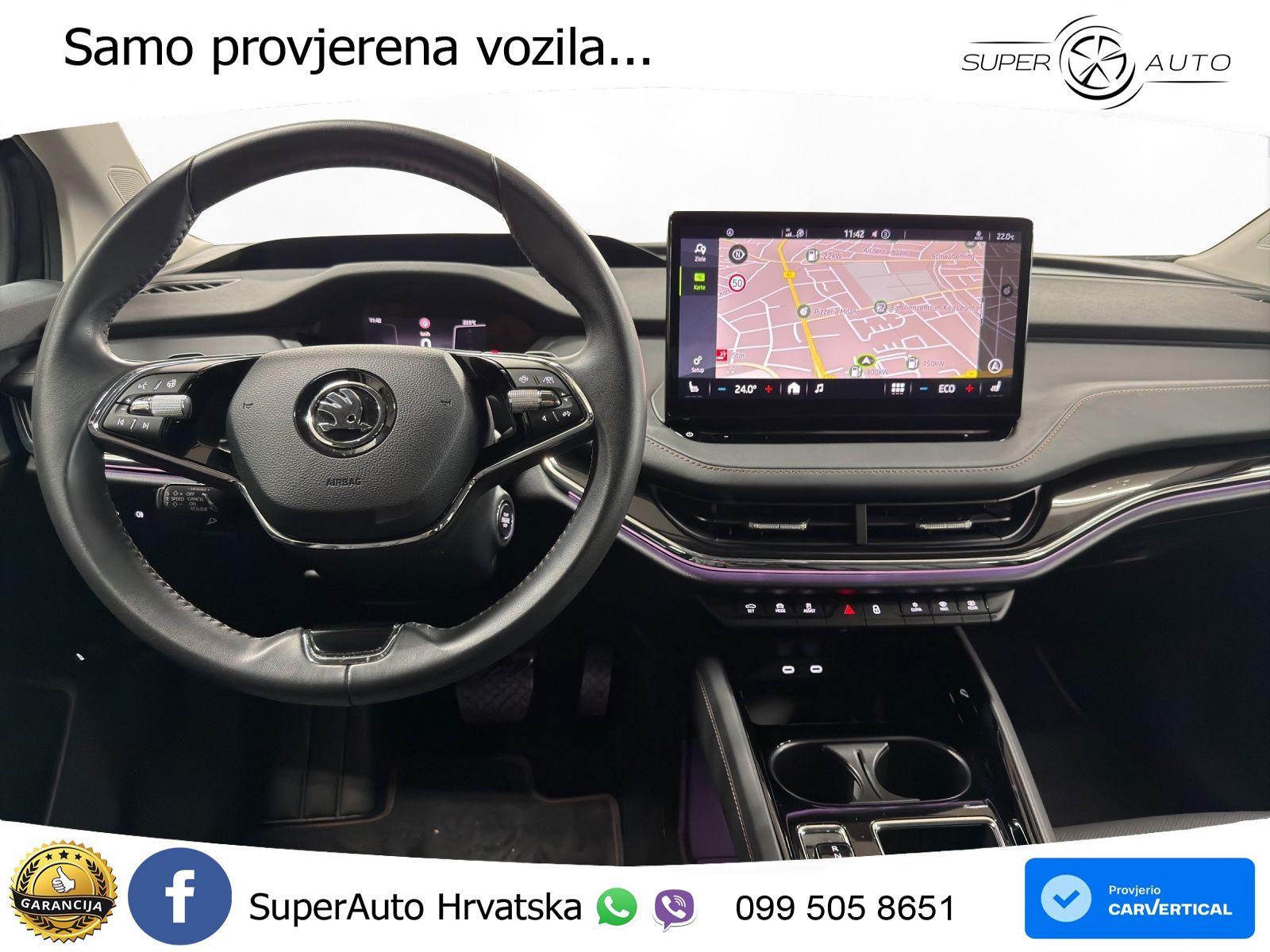 Škoda Enyaq iV 80x 82 kWh (265 KS) AWD Suite LED+GR SJED+ACC