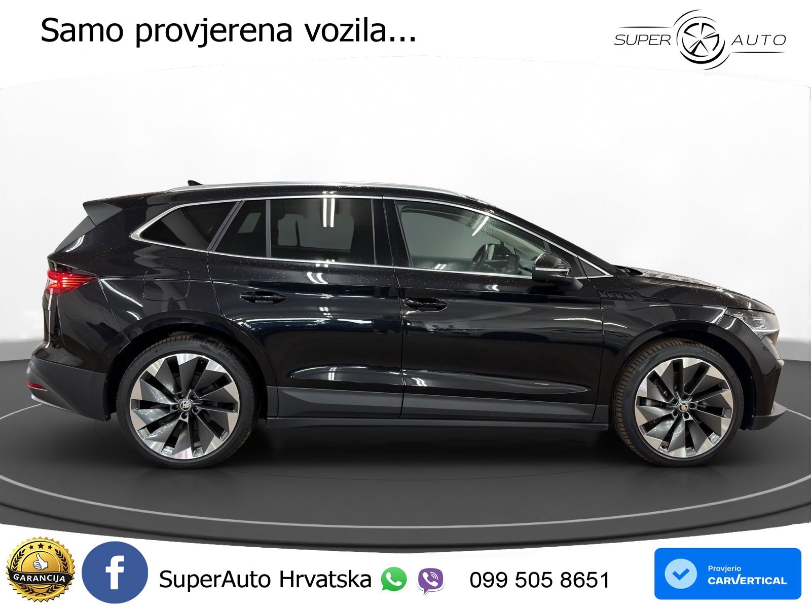 Škoda Enyaq iV 80x 82 kWh (265 KS) AWD Suite LED+GR SJED+ACC