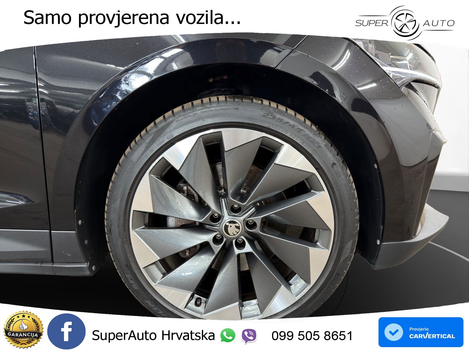 Škoda Enyaq iV 80x 82 kWh (265 KS) AWD Suite LED+GR SJED+ACC