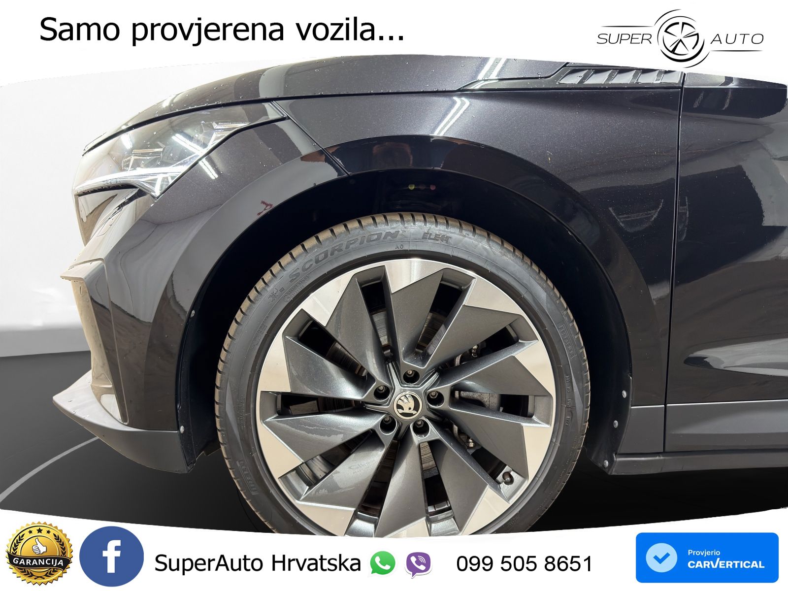 Škoda Enyaq iV 80x 82 kWh (265 KS) AWD Suite LED+GR SJED+ACC