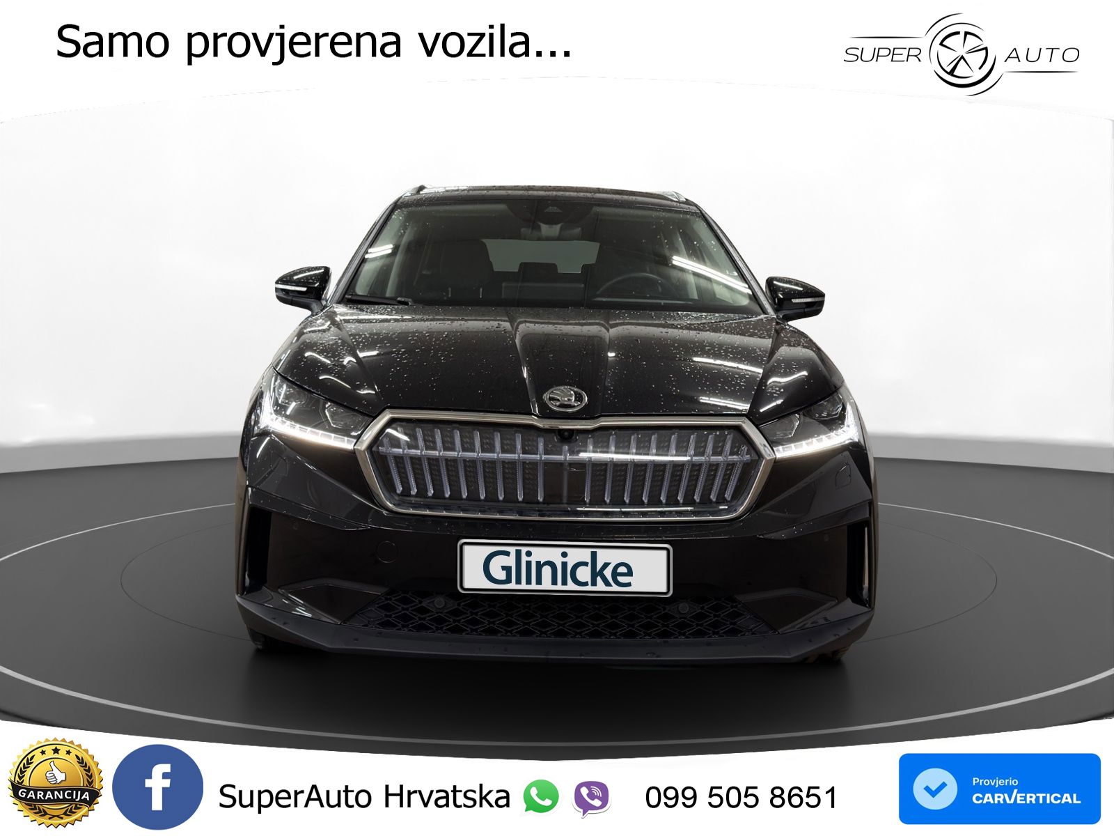 Škoda Enyaq iV 80x 82 kWh (265 KS) AWD Suite LED+GR SJED+ACC