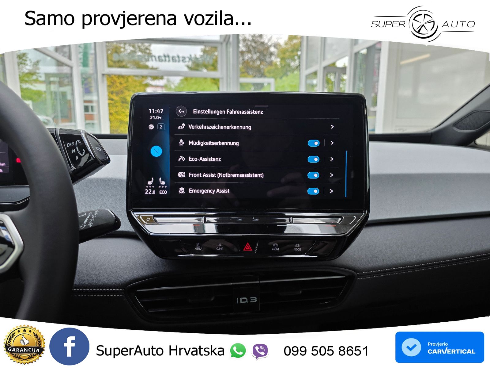 Volkswagen ID.3 Pro 62 kWh (204 KS) LED+GR SJED+ACC