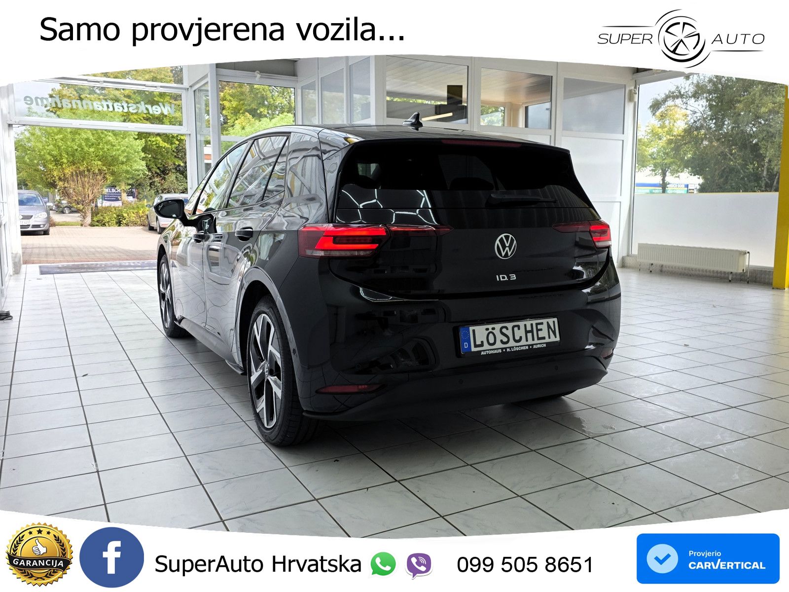 Volkswagen ID.3 Pro 62 kWh (204 KS) LED+GR SJED+ACC