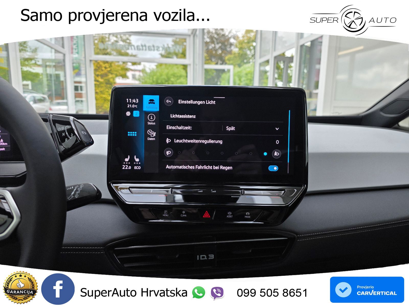 Volkswagen ID.3 Pro 62 kWh (204 KS) LED+GR SJED+ACC