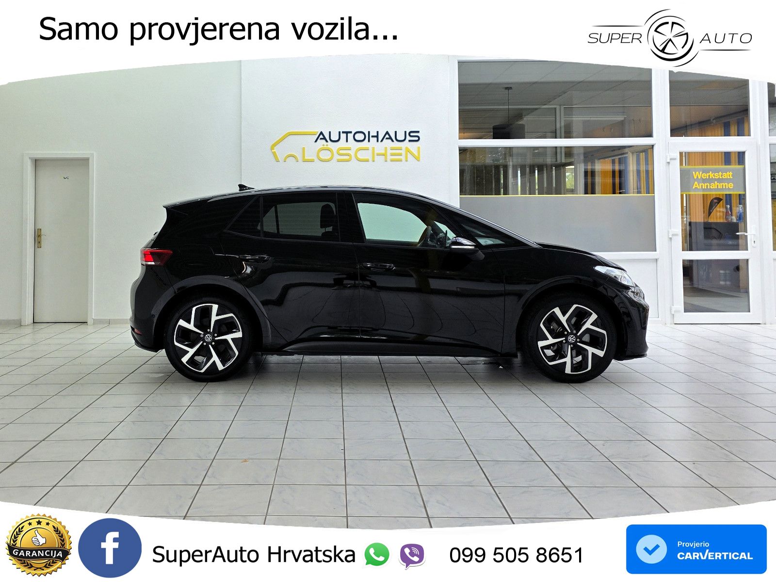Volkswagen ID.3 Pro 62 kWh (204 KS) LED+GR SJED+ACC