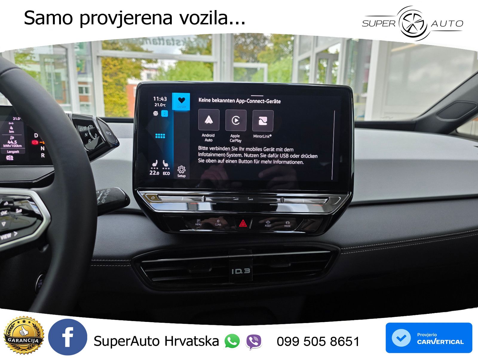 Volkswagen ID.3 Pro 62 kWh (204 KS) LED+GR SJED+ACC