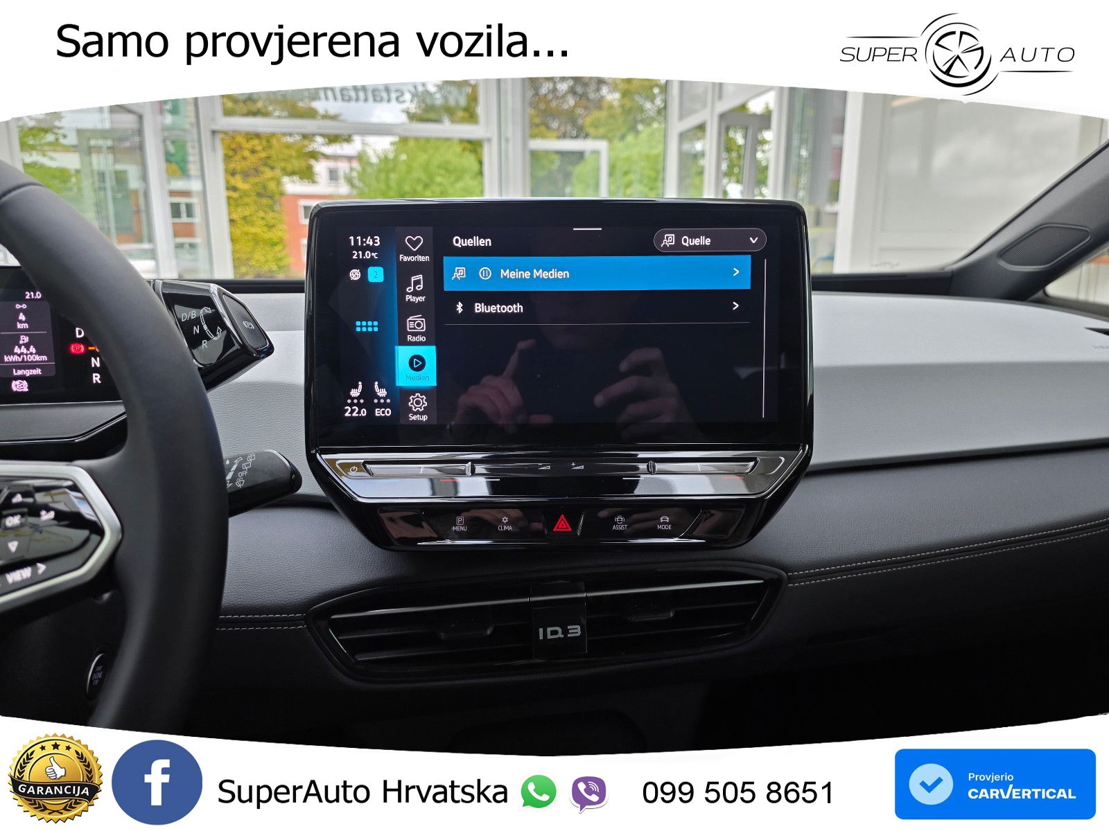 Volkswagen ID.3 Pro 62 kWh (204 KS) LED+GR SJED+ACC