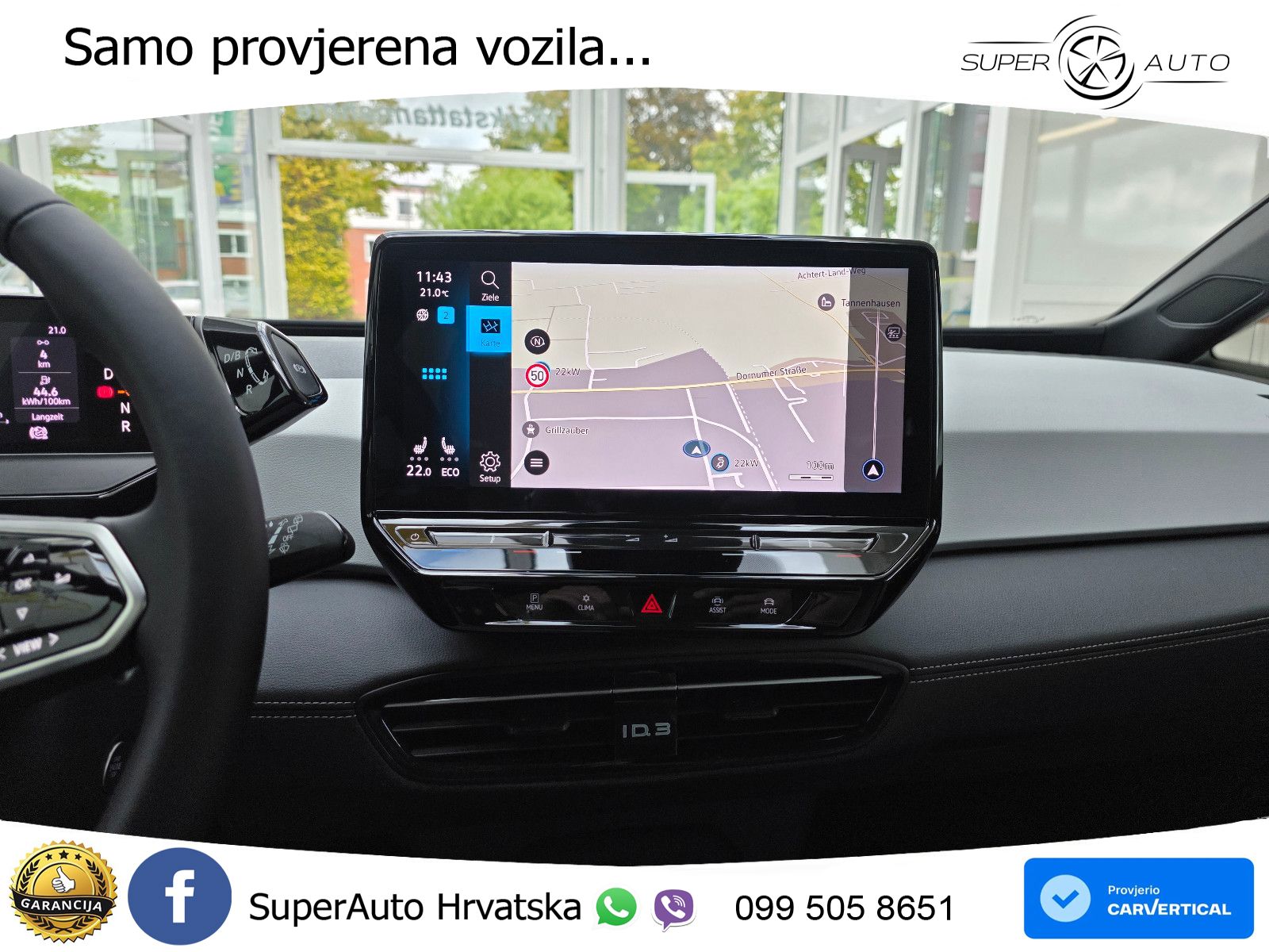 Volkswagen ID.3 Pro 62 kWh (204 KS) LED+GR SJED+ACC
