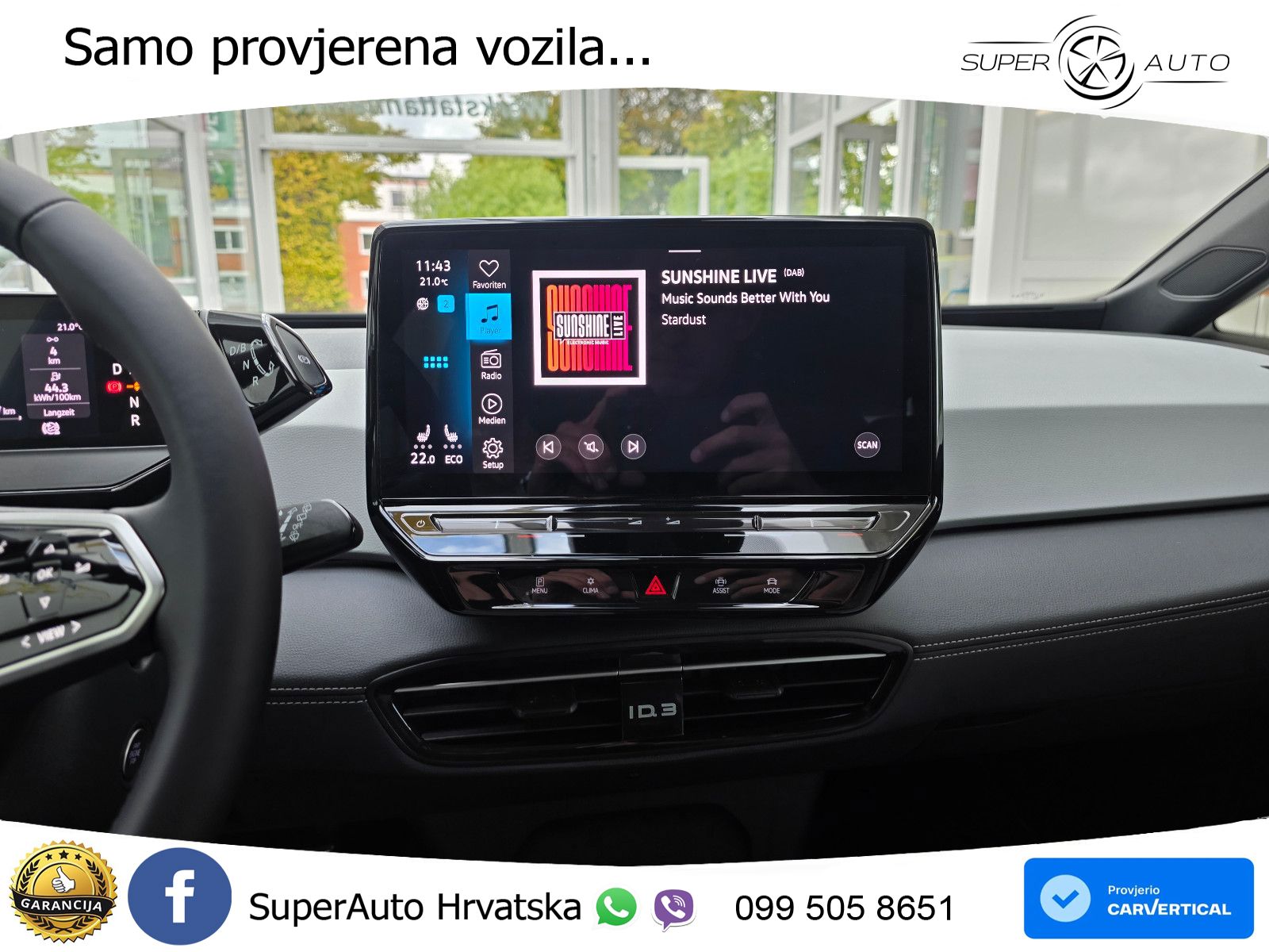 Volkswagen ID.3 Pro 62 kWh (204 KS) LED+GR SJED+ACC