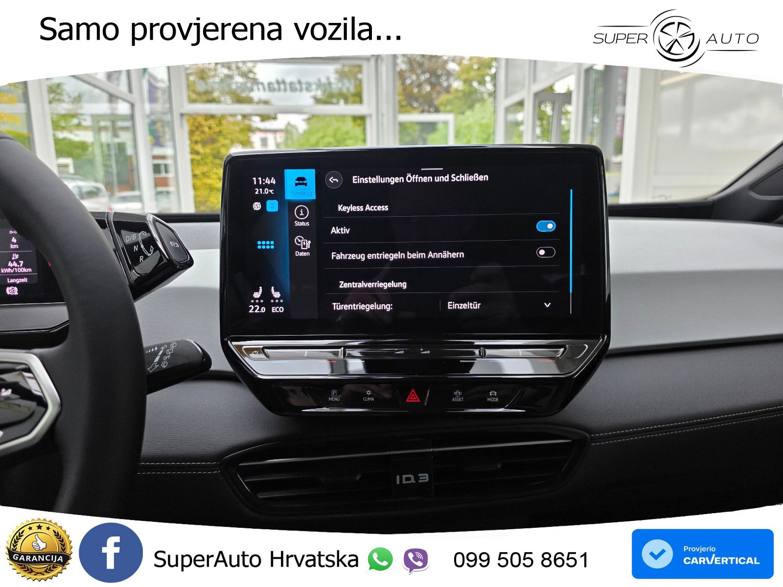 Volkswagen ID.3 Pro 62 kWh (204 KS) LED+GR SJED+ACC