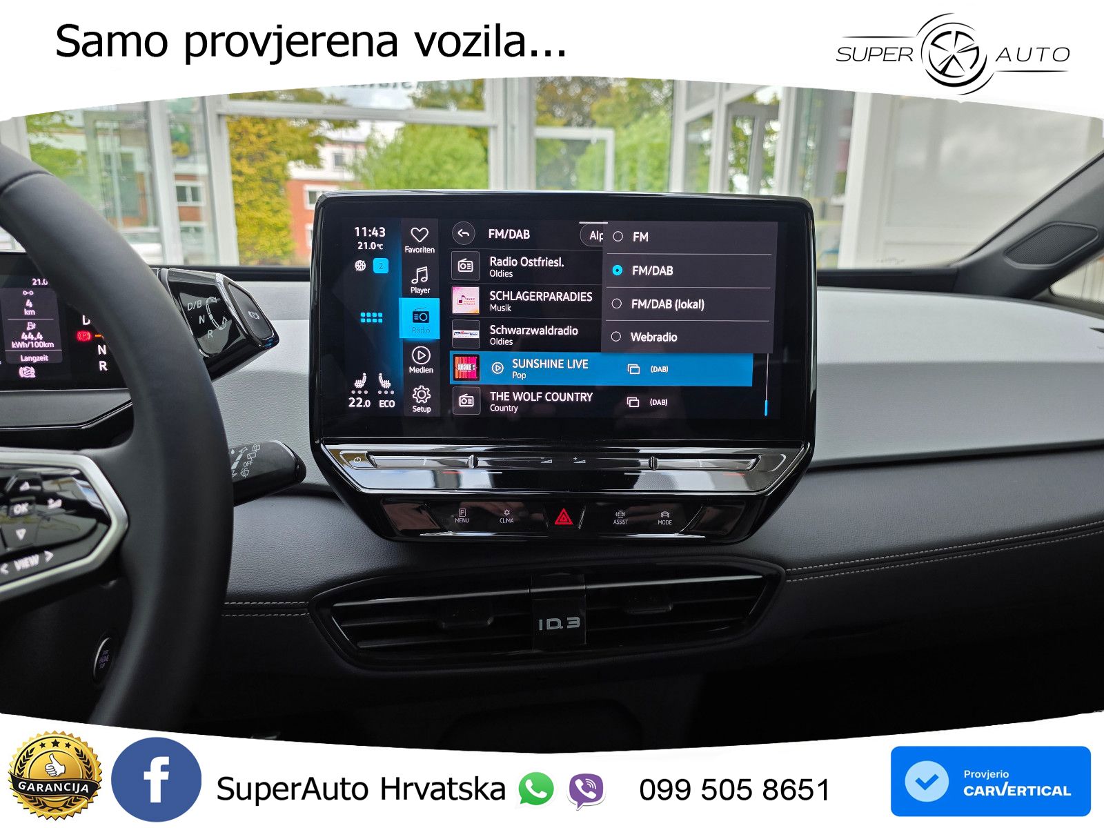 Volkswagen ID.3 Pro 62 kWh (204 KS) LED+GR SJED+ACC