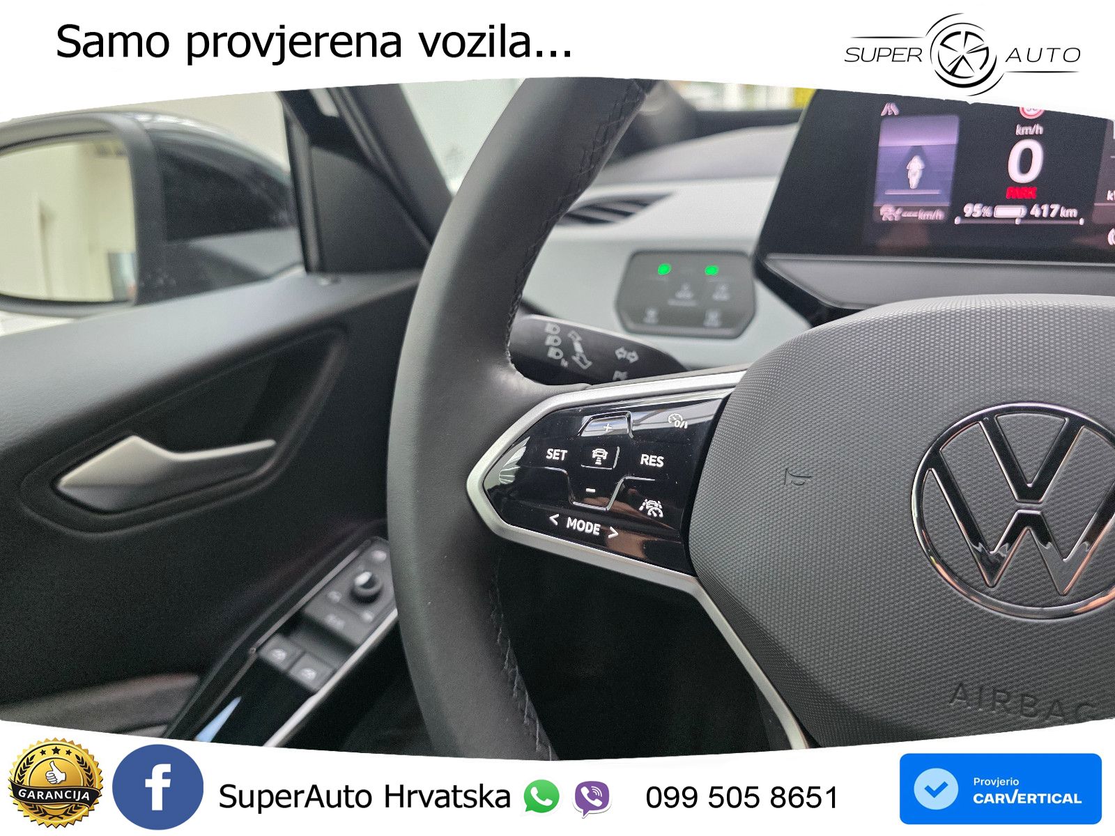 Volkswagen ID.3 Pro 62 kWh (204 KS) LED+GR SJED+ACC