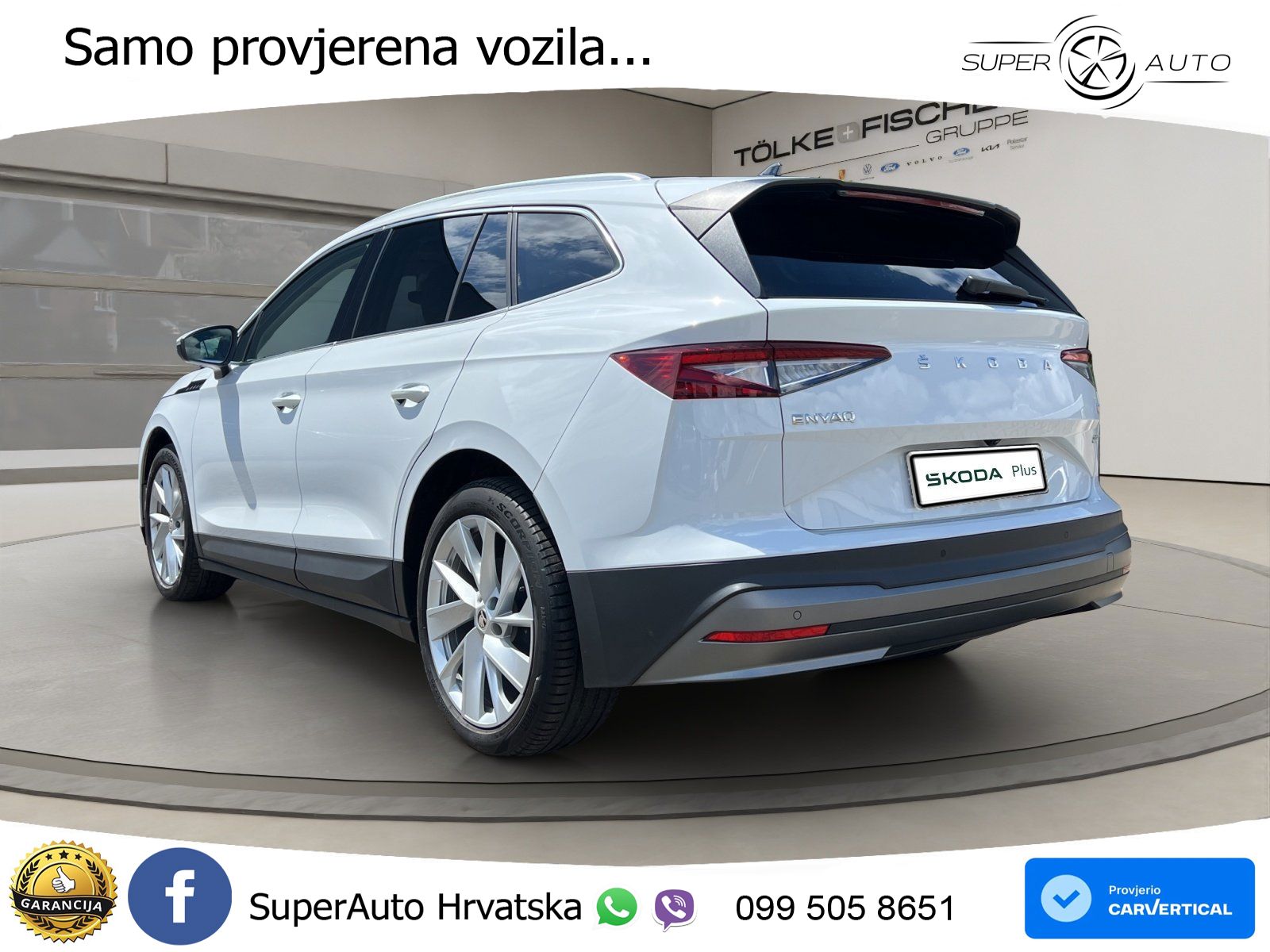Škoda Enyaq iV 80 82 kWh (204 KS) LED+GR SJED+ACC